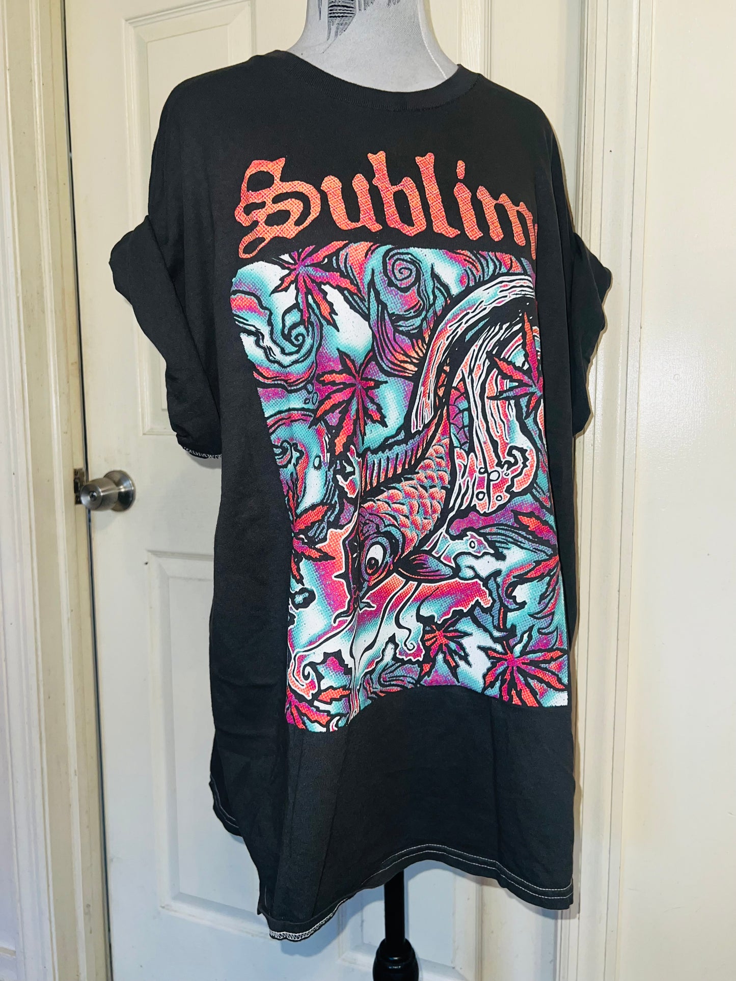 Sublime Oversized Distressed Tee