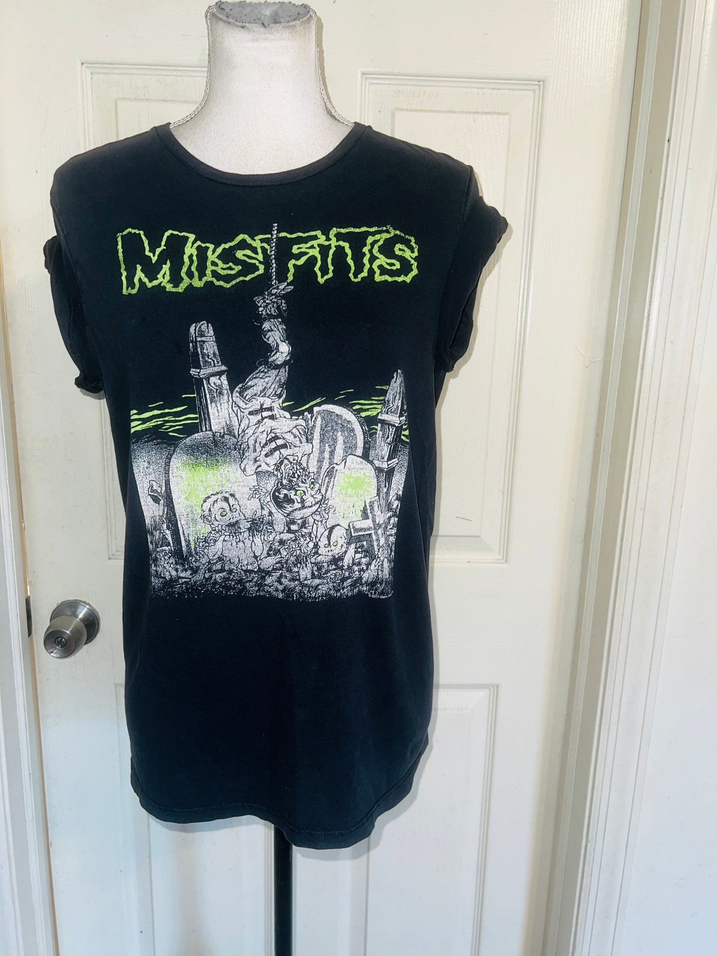 Misfits Vintage Oversized Distressed Tee