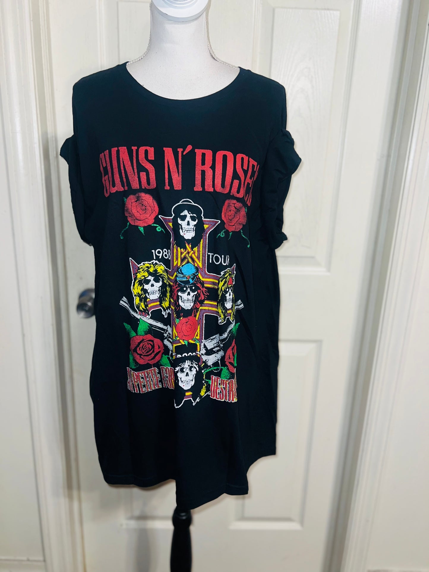 Guns N’ Roses Oversized Distressed Tee