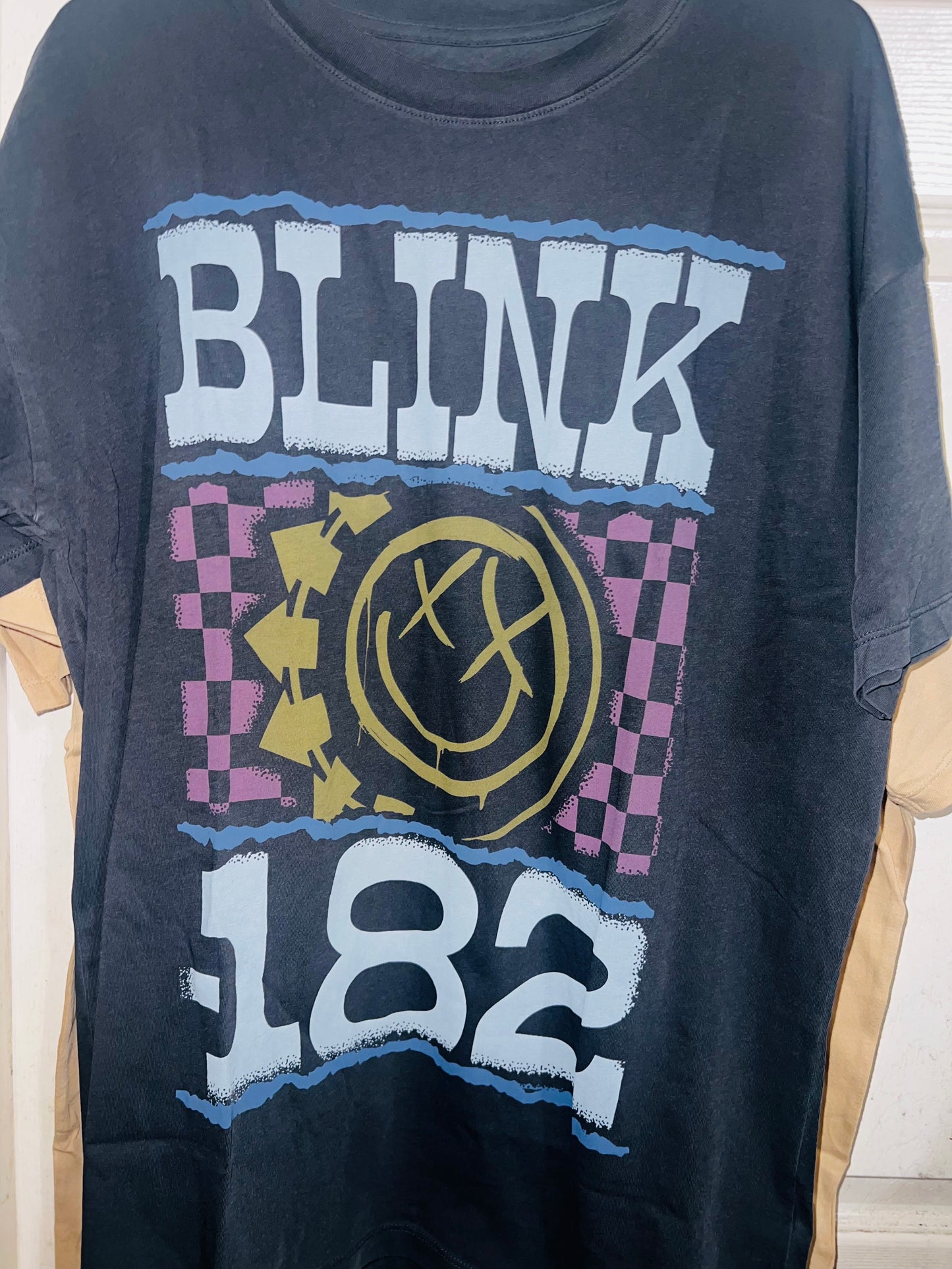 Blink 182 Oversized Distressed Tee