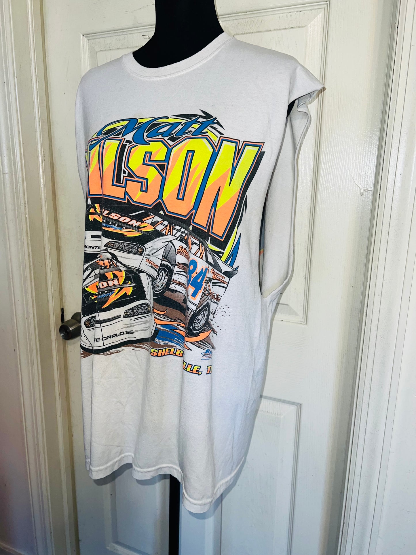 Matt Wilson Racing Double Sided Oversized Distressed Tank