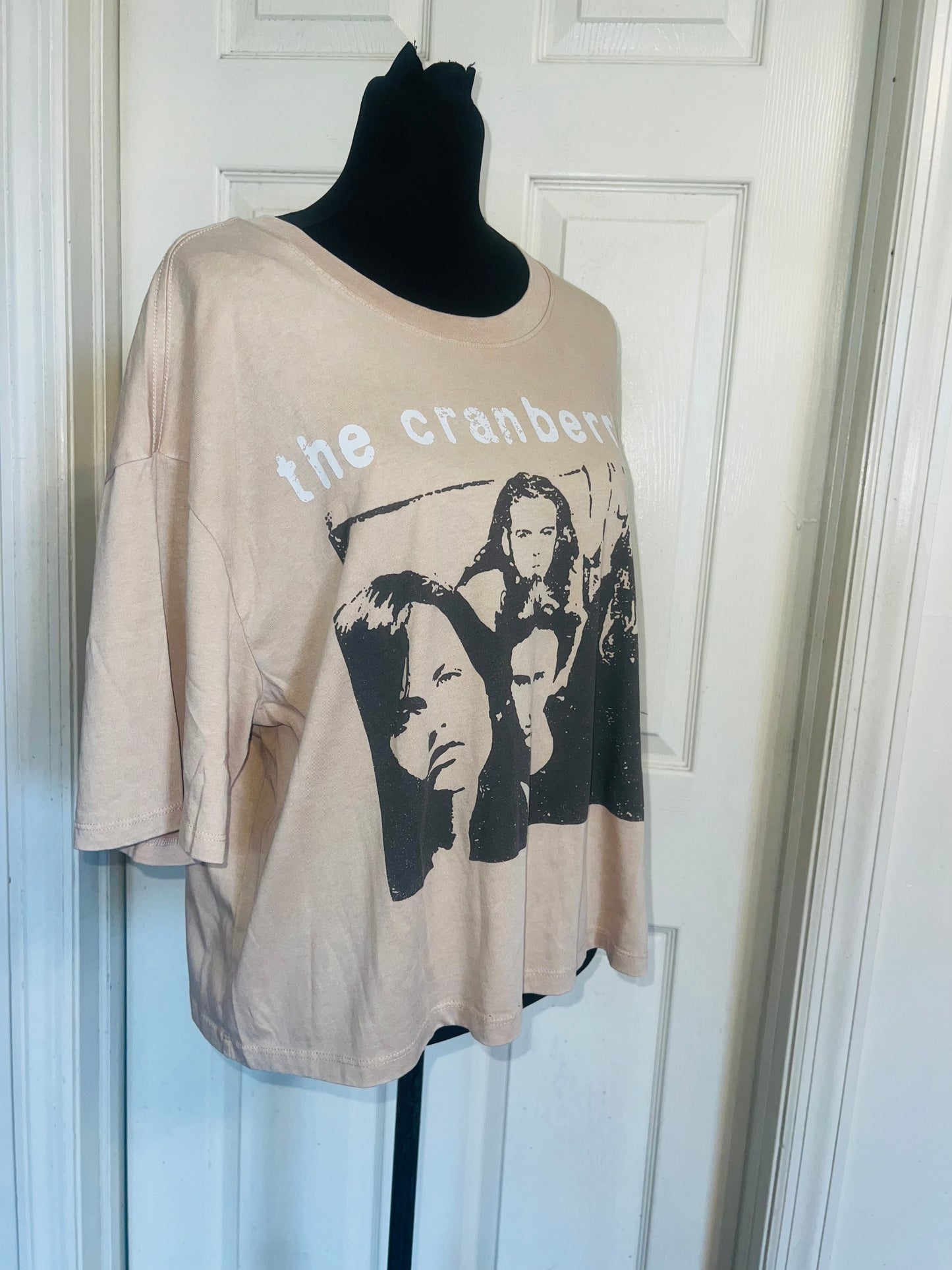 The Cranberries Oversized Distressed Tee