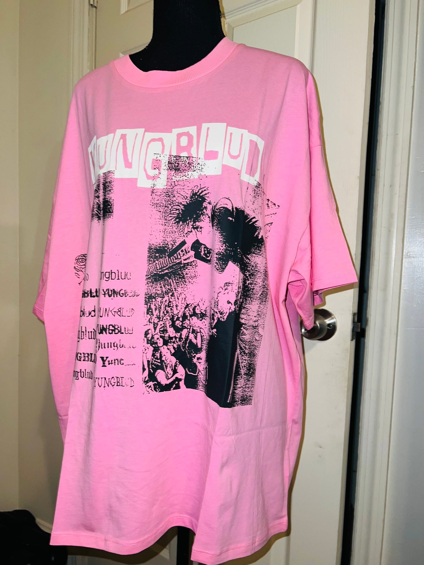 Yungblud Oversized Distressed Tee