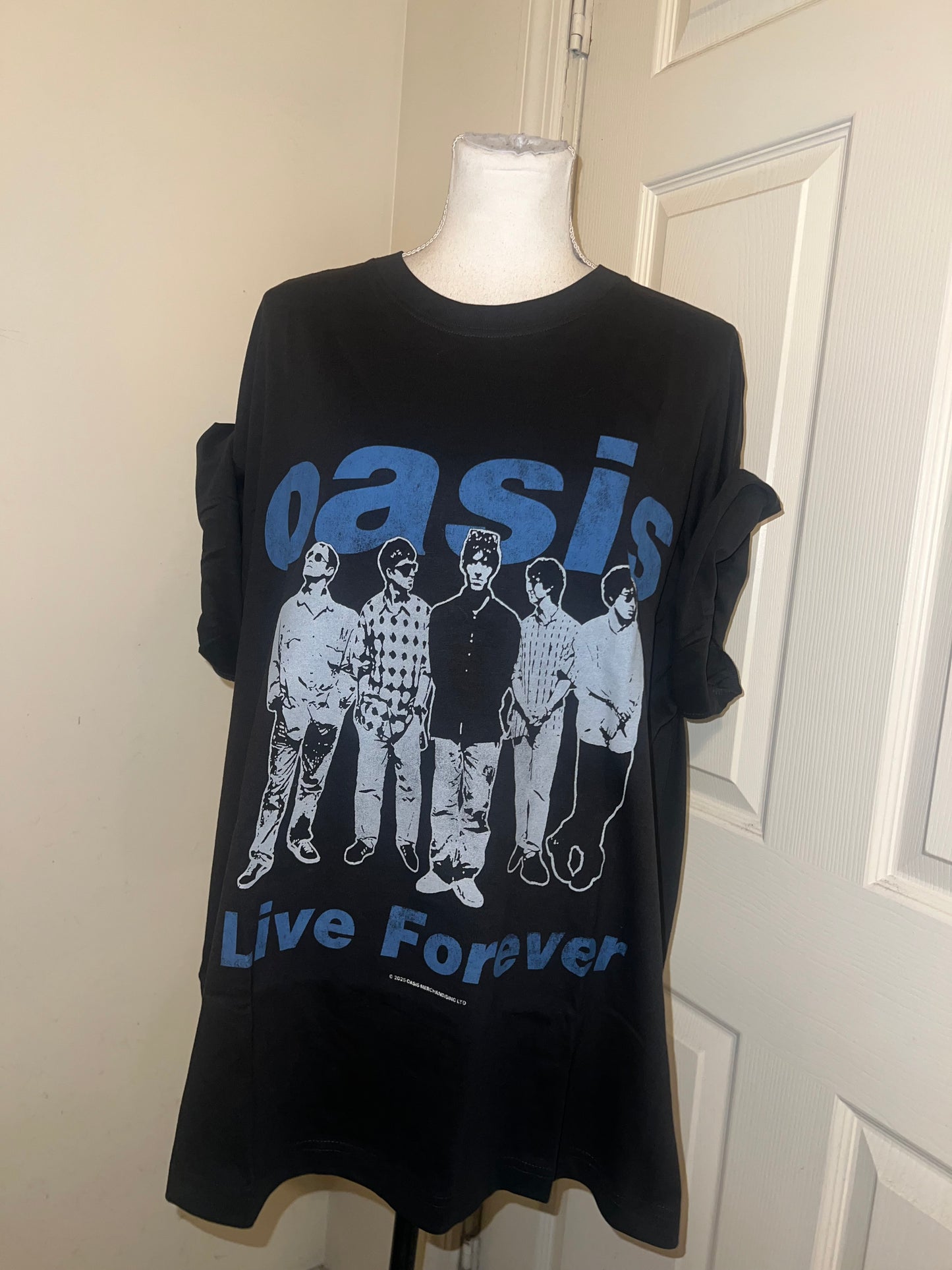 Oasis Oversized Distressed Tee