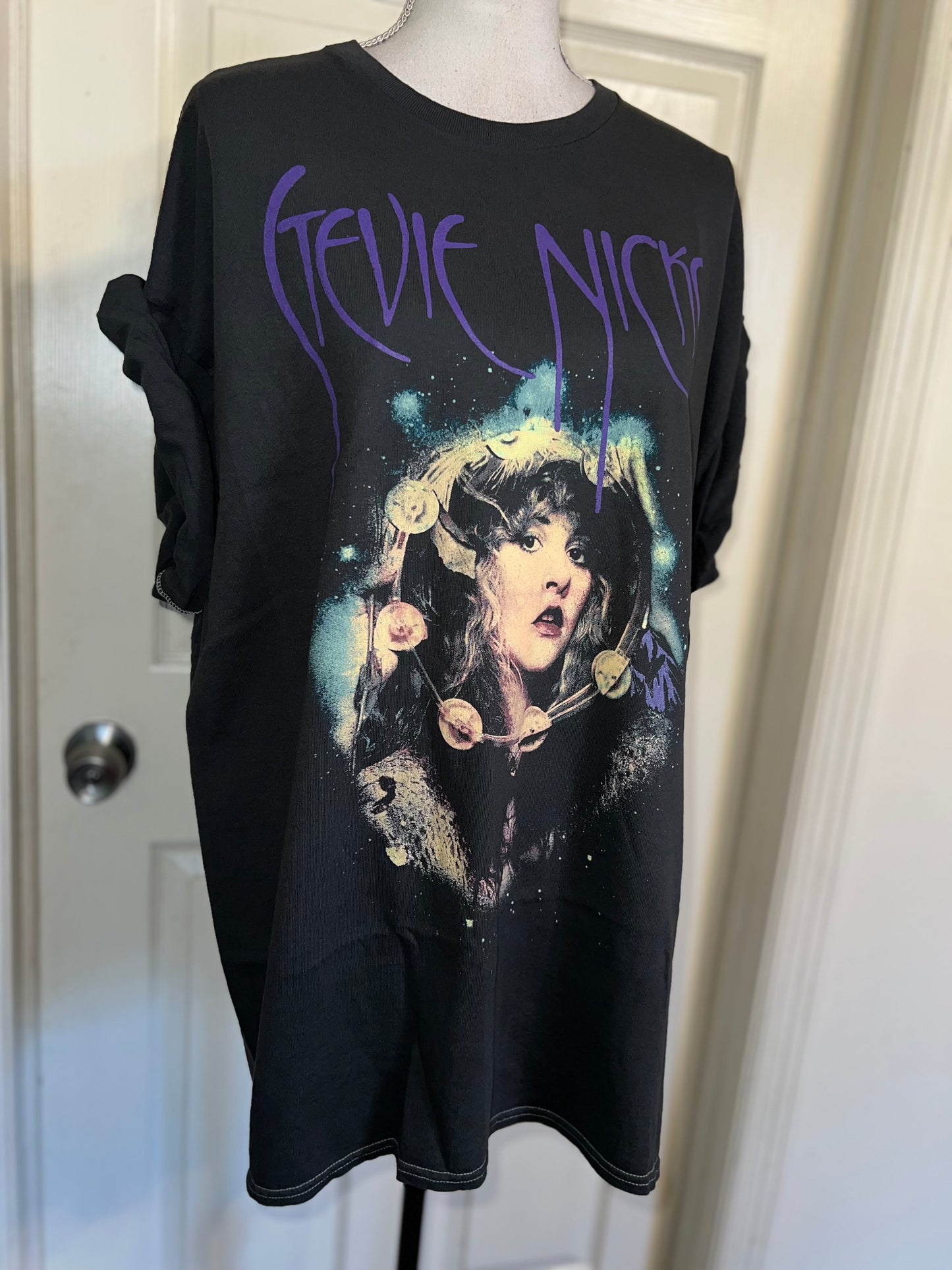Stevie Nicks Oversized Distressed Tee