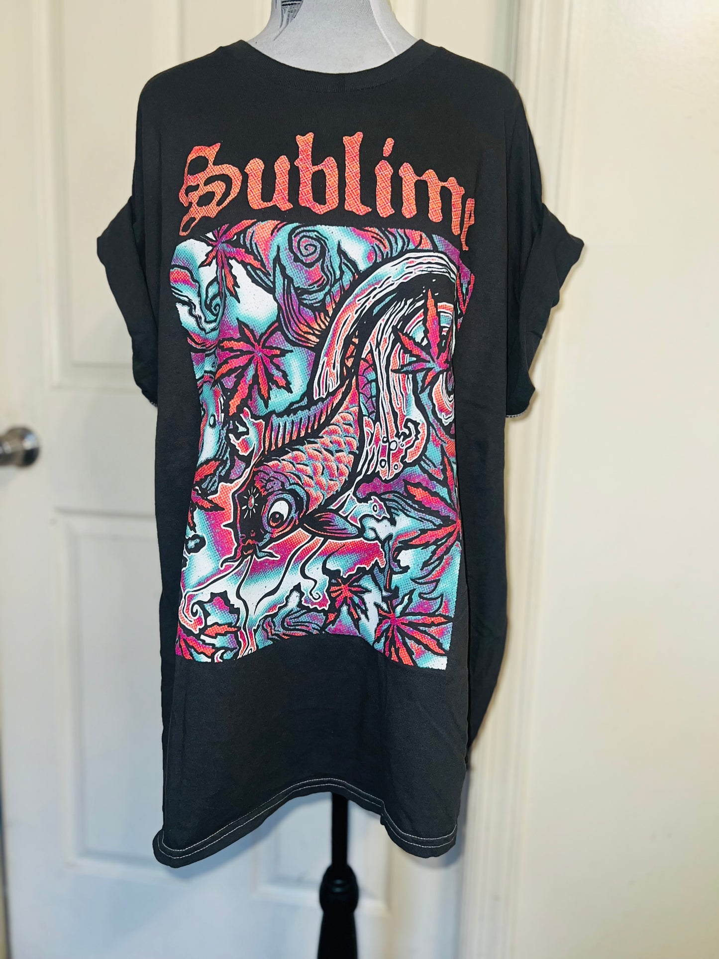 Sublime Oversized Distressed Tee