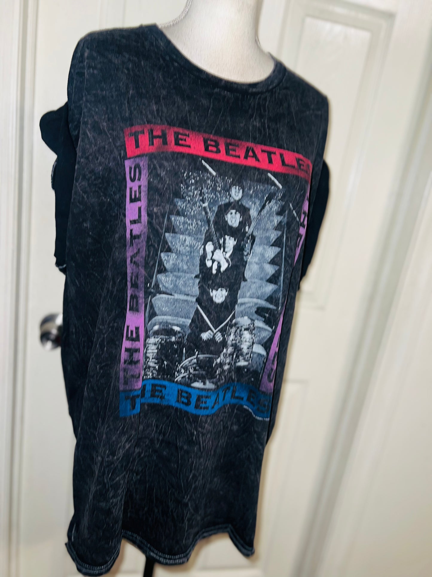 Beatles Oversized Distressed Tee