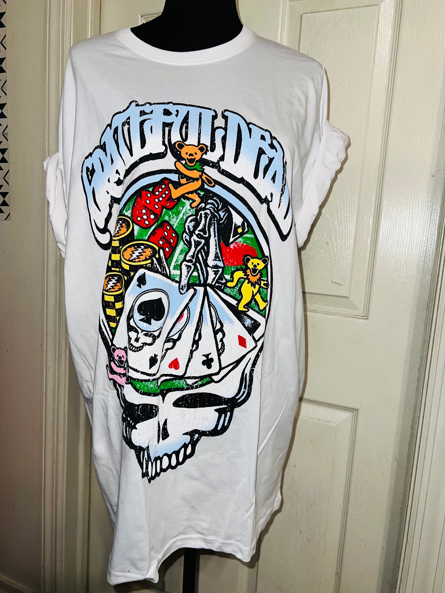 Grateful Dead Oversized Distressed Tee