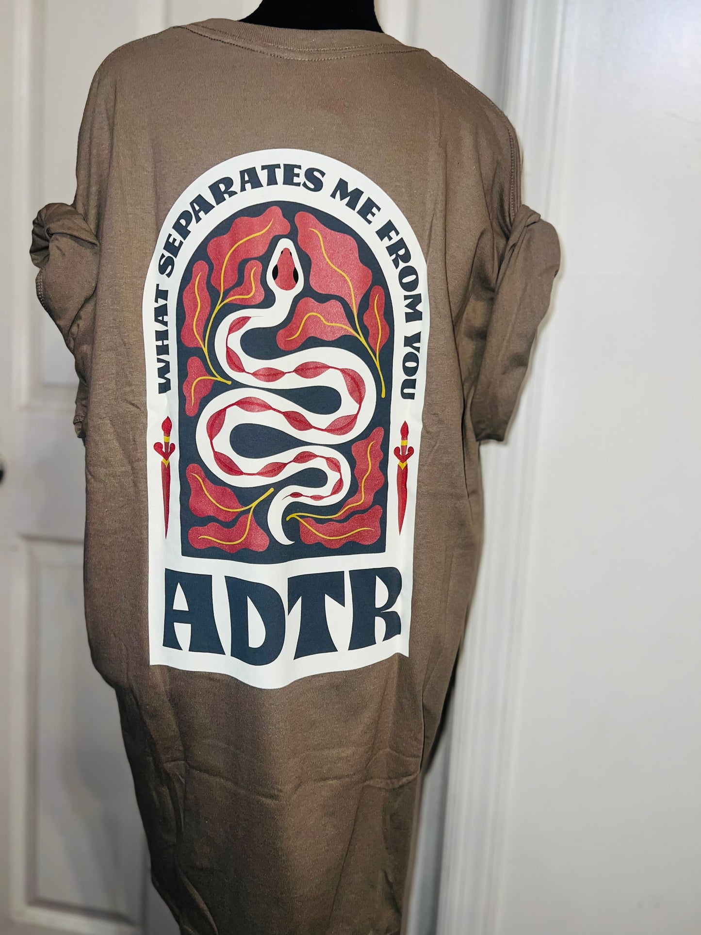 A Day to Remember Double Sided Oversized Tee