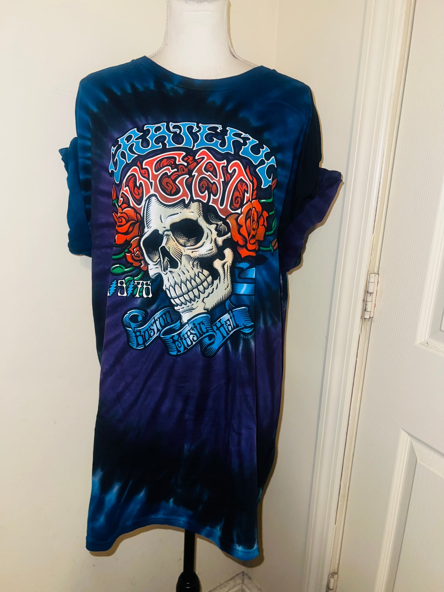 Grateful Dead Boston Oversized Distressed Tee