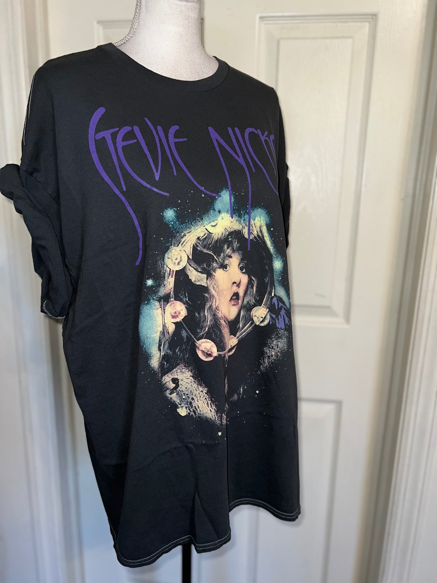 Stevie Nicks Oversized Distressed Tee