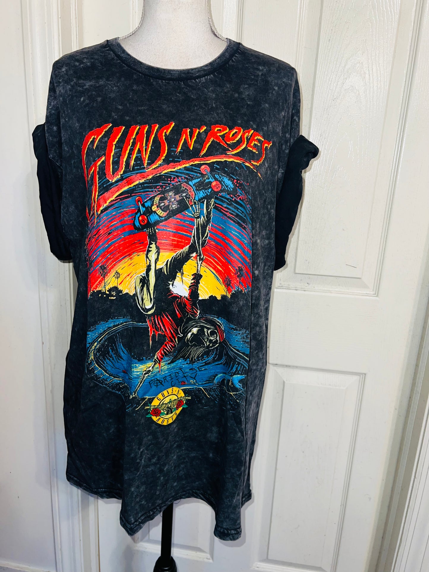 Guns N’ Roses Oversized Distressed Tee