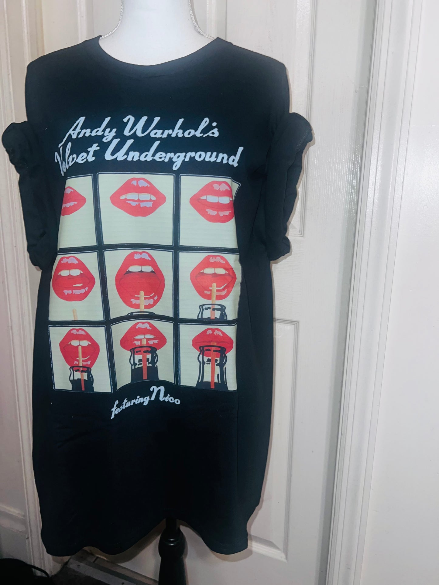 The Velvet Underground and Nico Oversized Distressed Tee