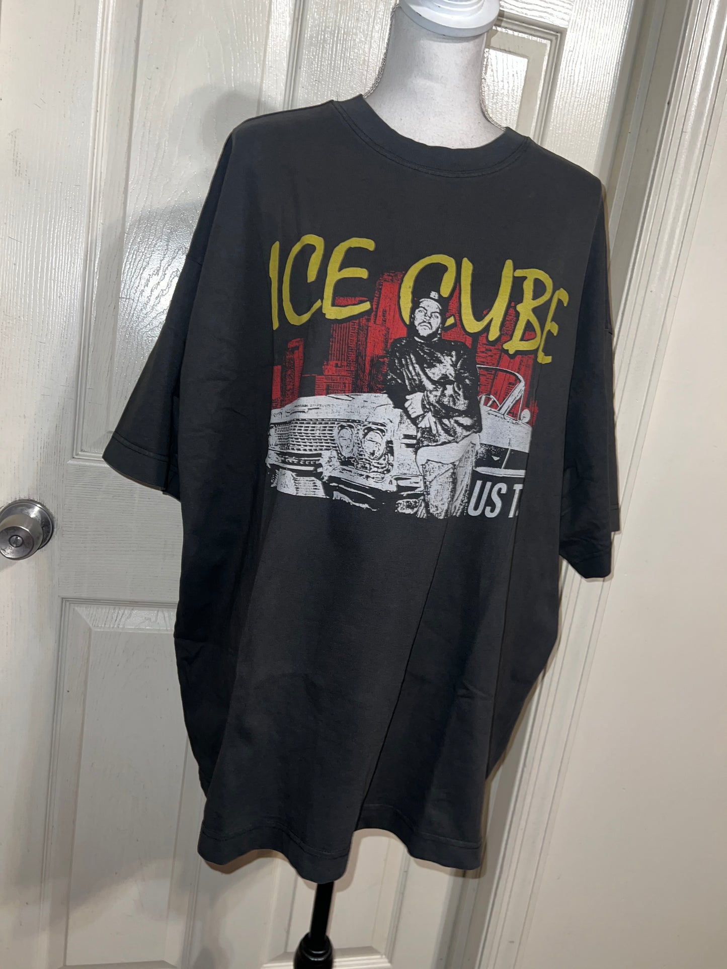 Ice Cube Double Sided Oversized Distressed Tee