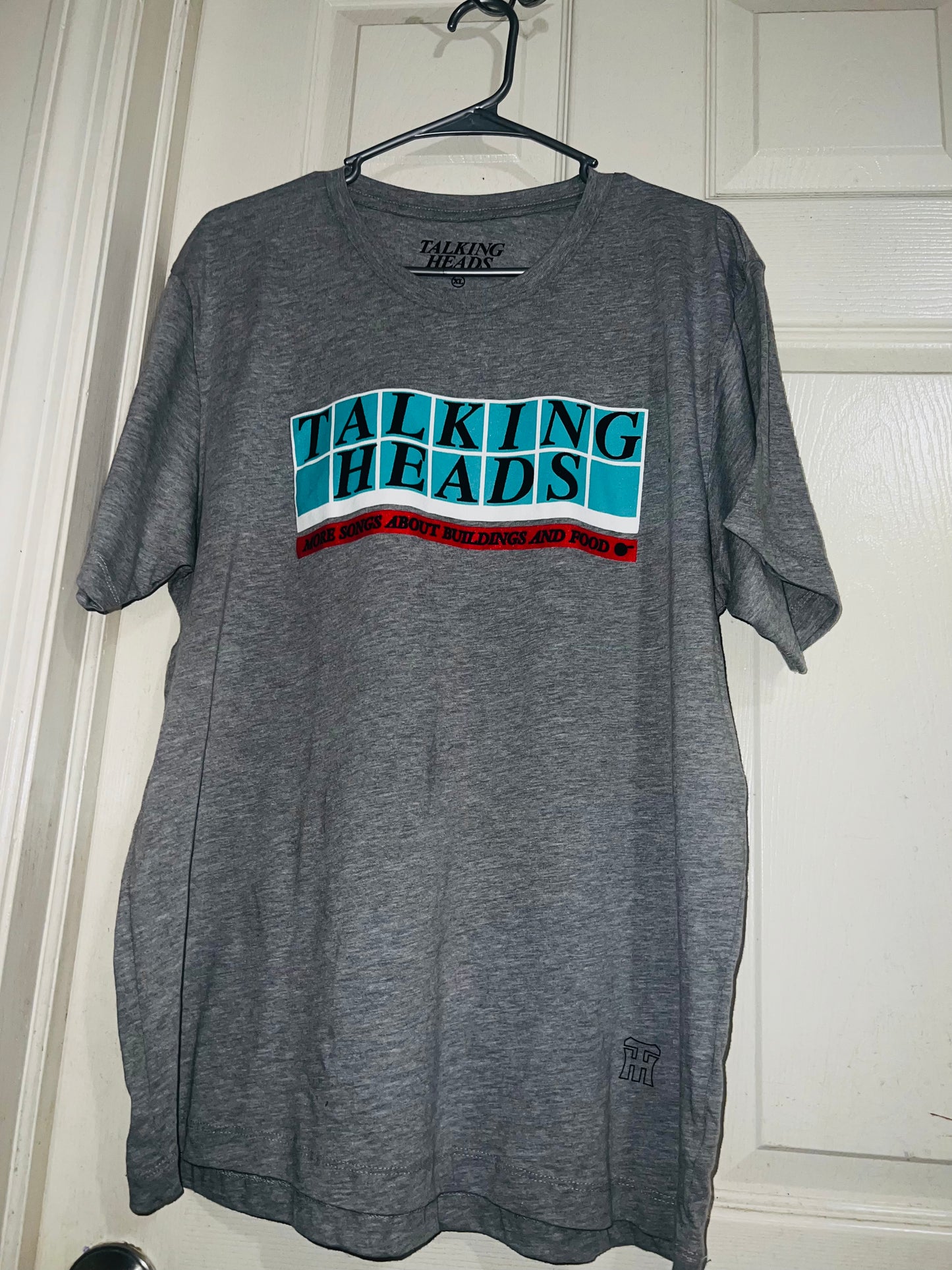 The Talking Heads Oversized Distressed Tee