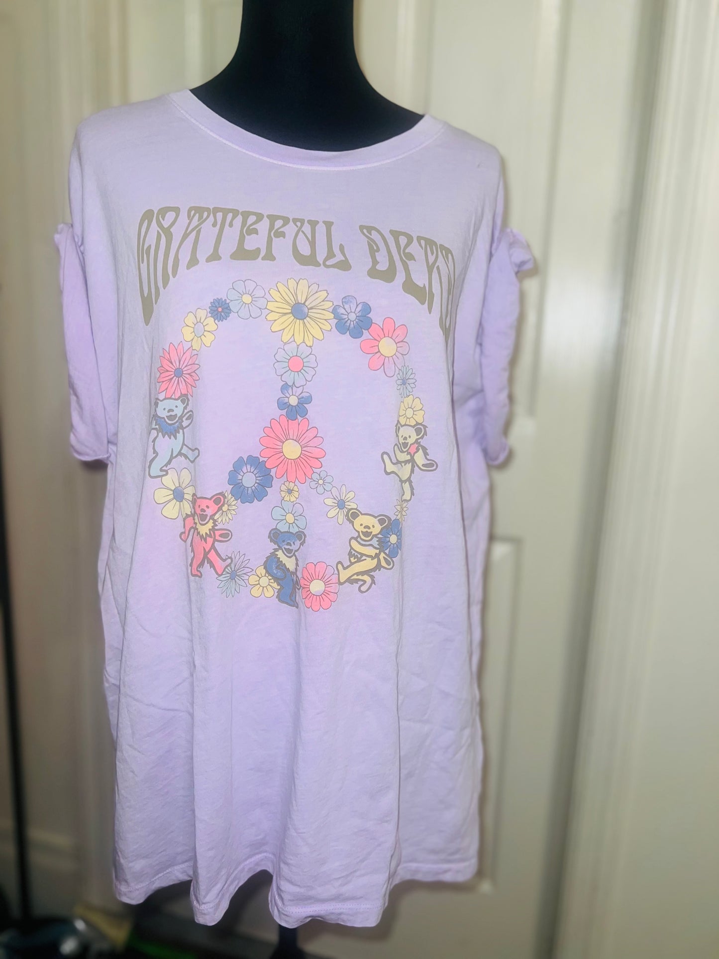 The Grateful Dead Oversized Distressed Tee
