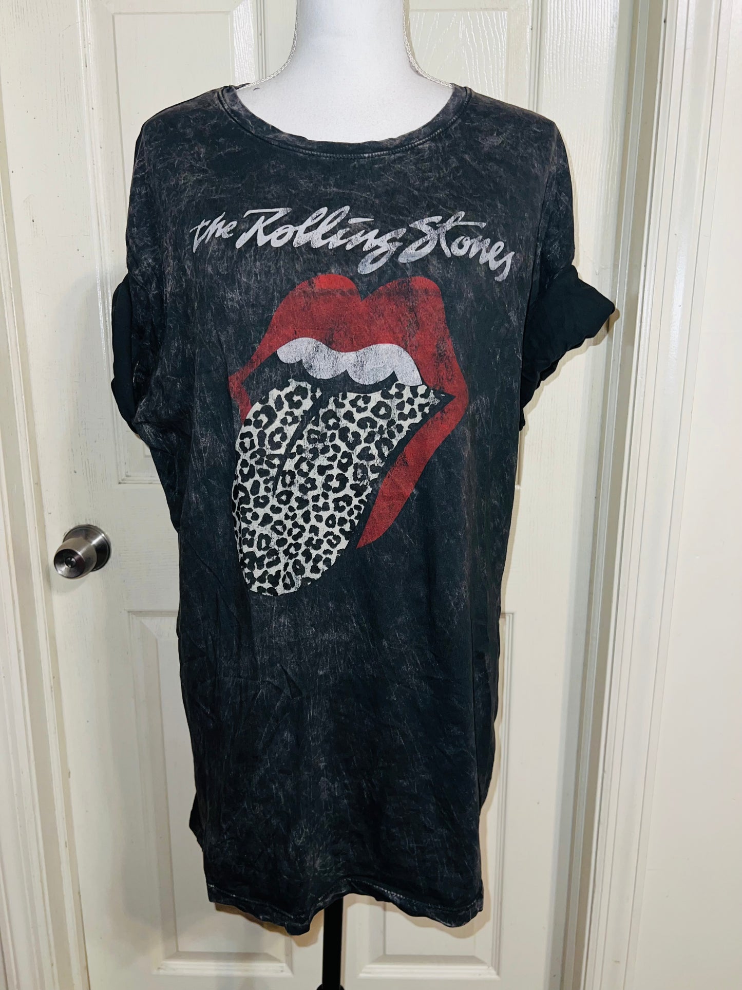 The Rolling Stones Oversized Distressed Tee