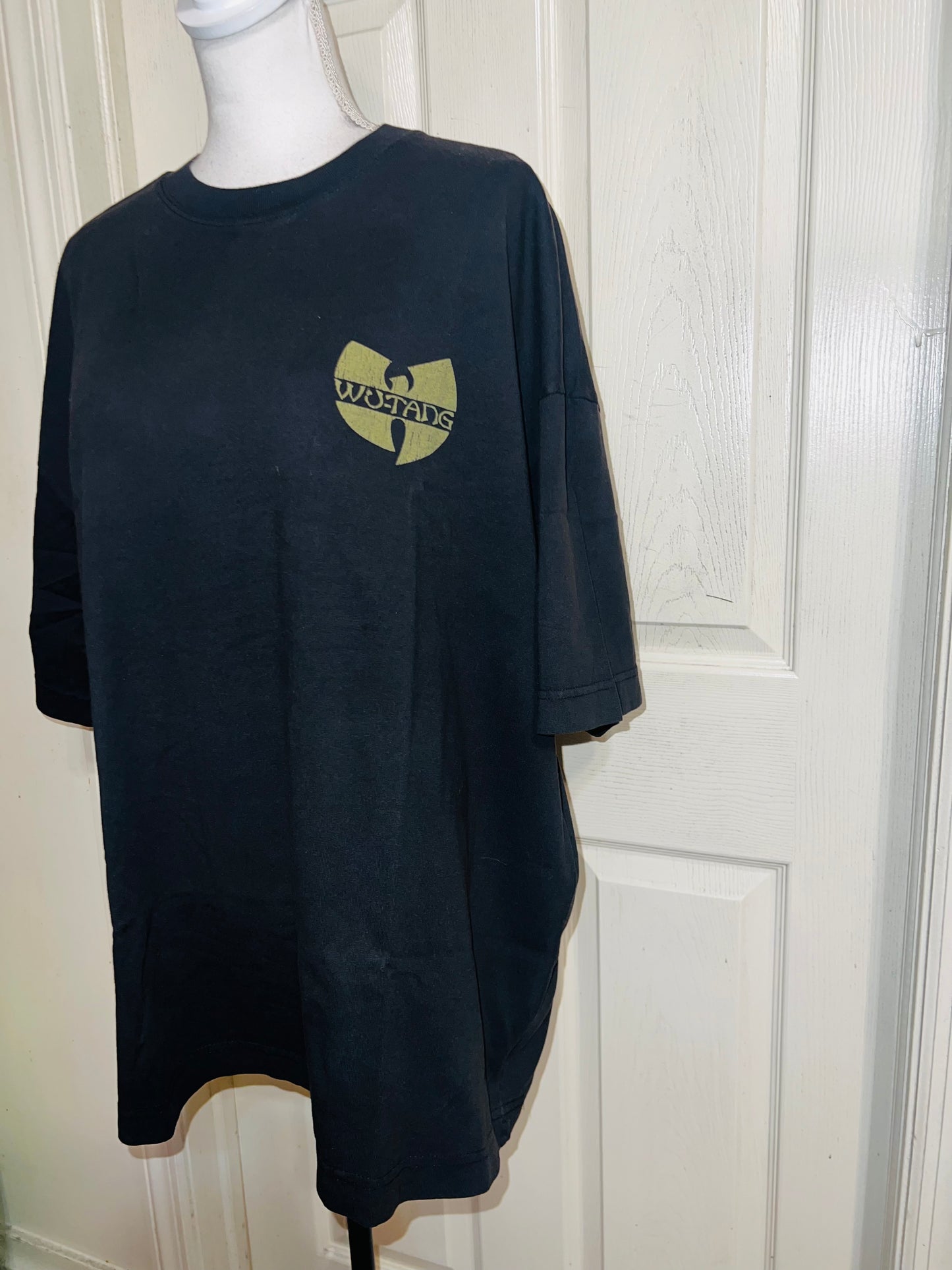 Wu-Tang Clan Double Sided Oversized Distressed Tee