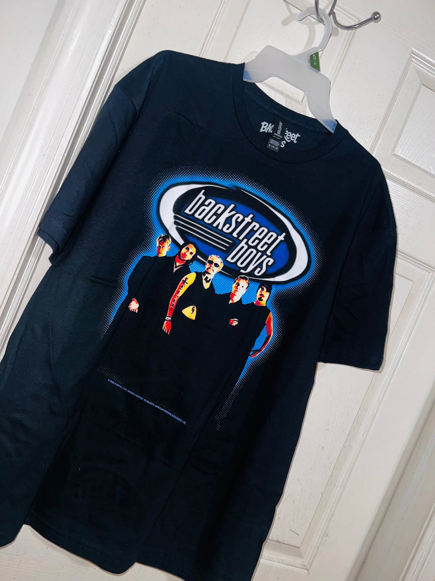 Backstreet Boys Oversized Distressed Tee