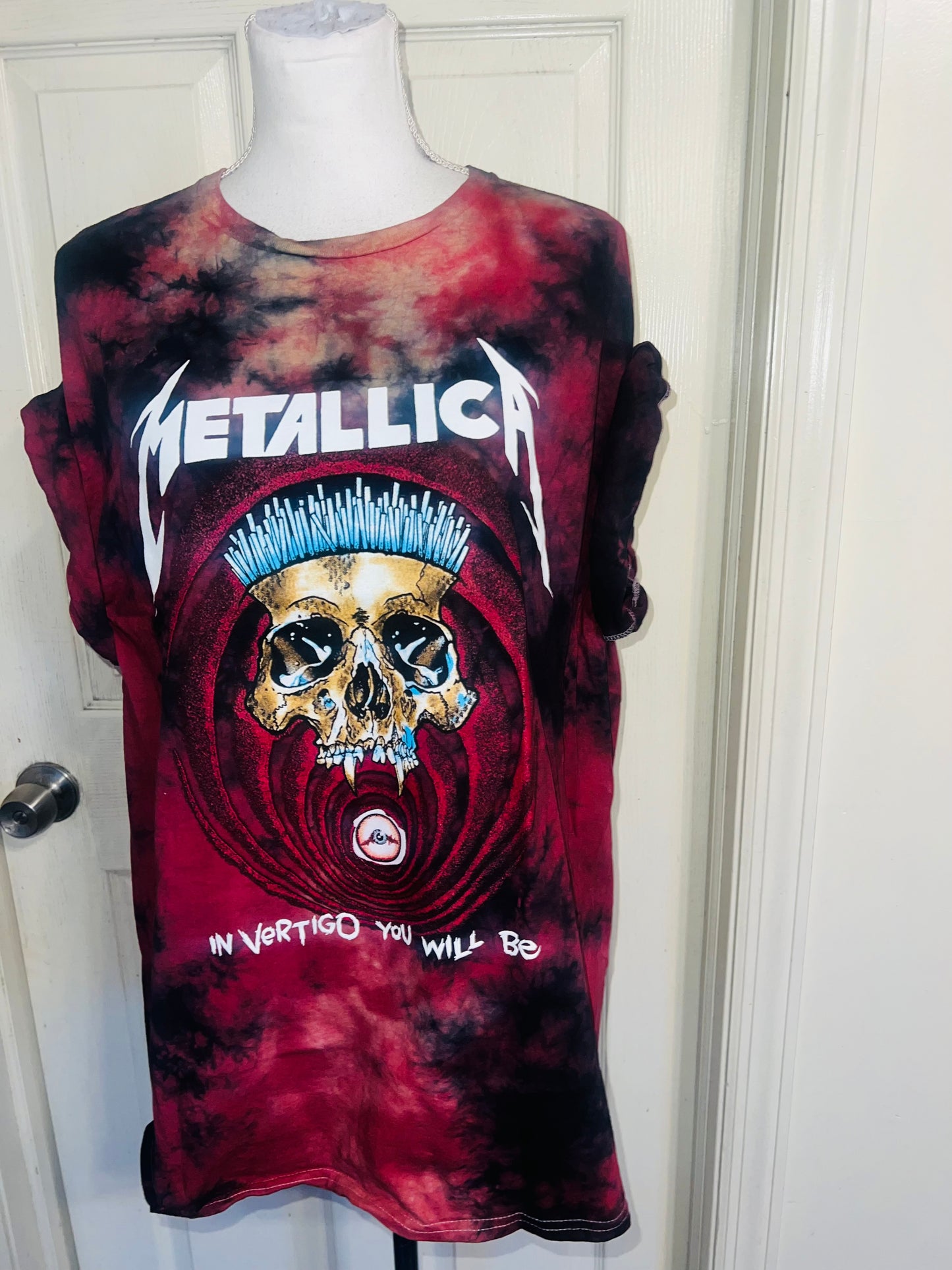 Metallica Oversized Distressed Tee