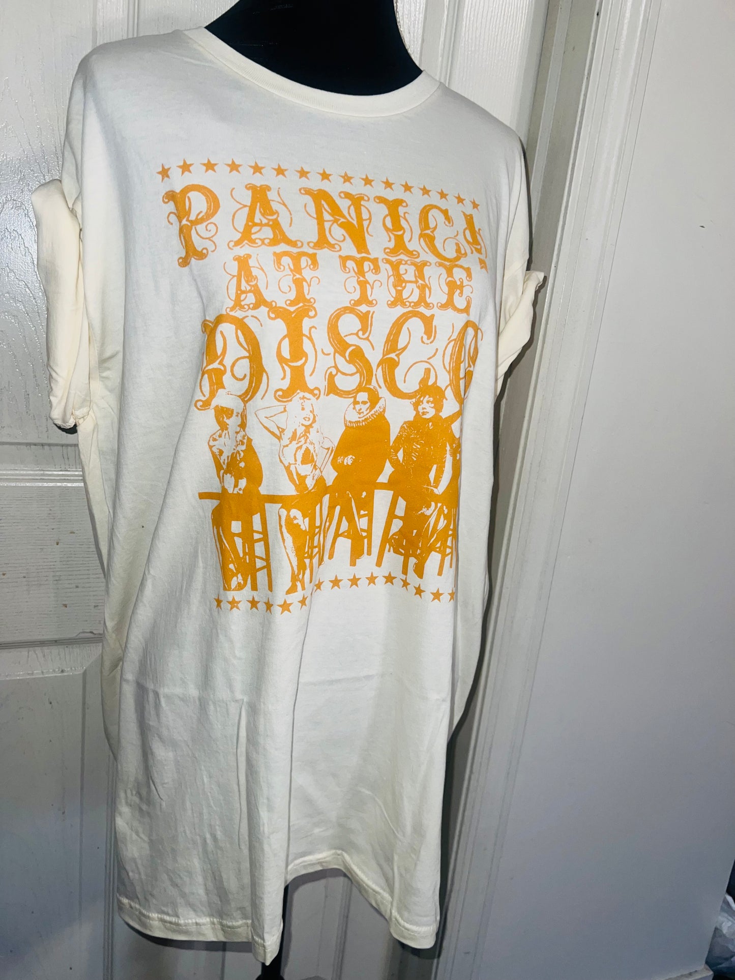 Panic! At the Disco Oversized Distressed Tee