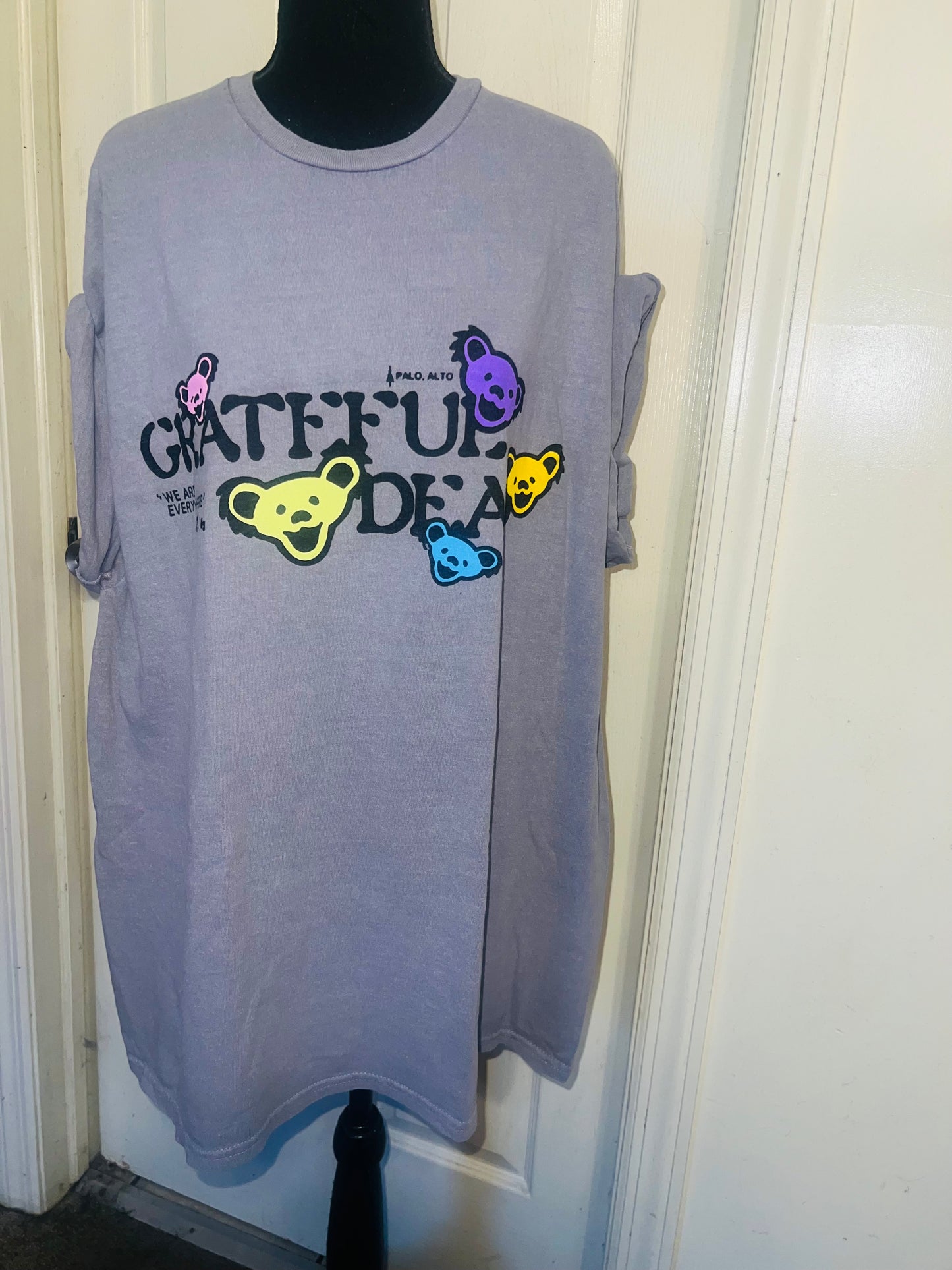 Grateful Dead Double Sided Oversized Tee