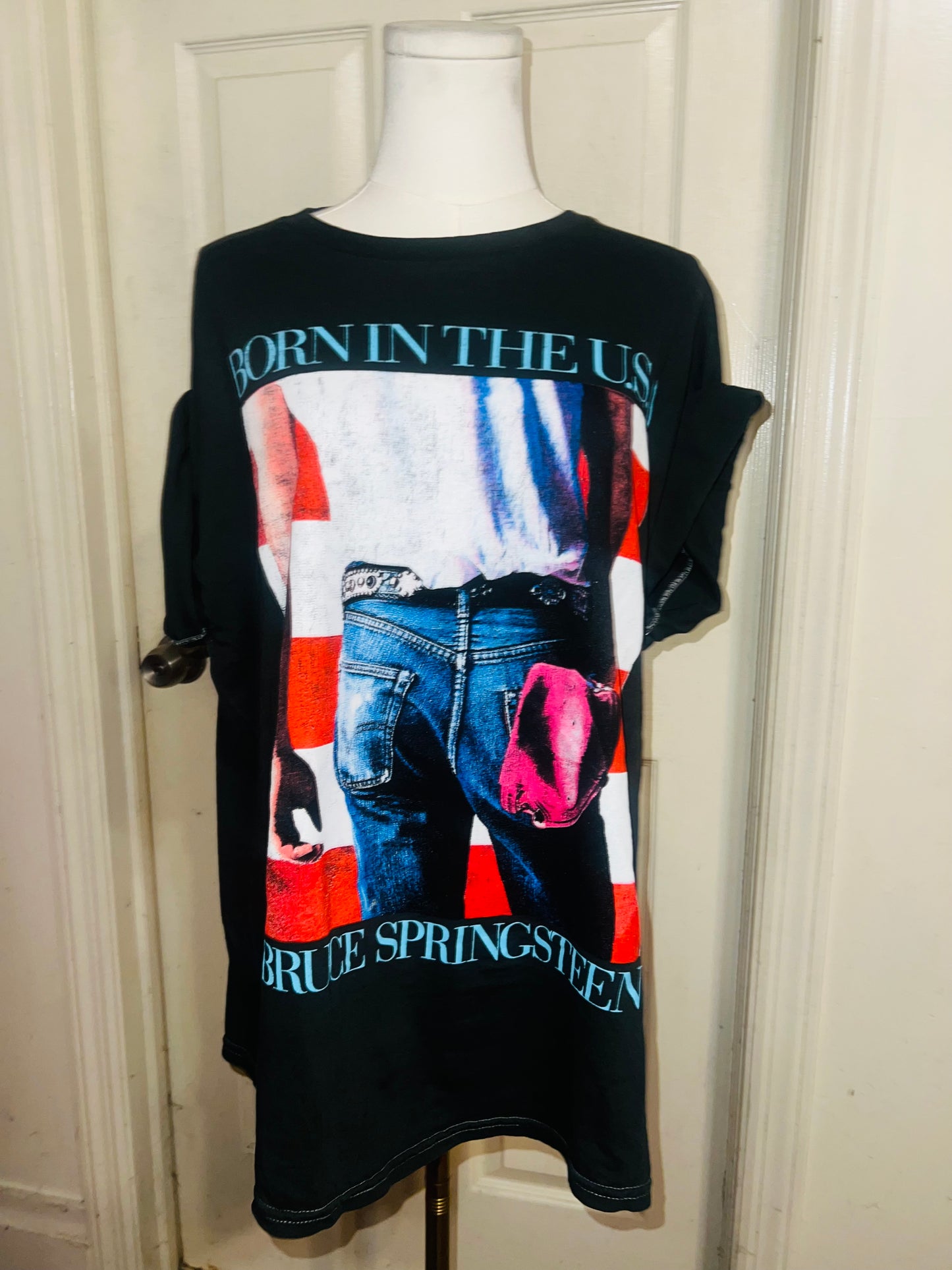 Bruce Springsteen Oversized Distressed Tee