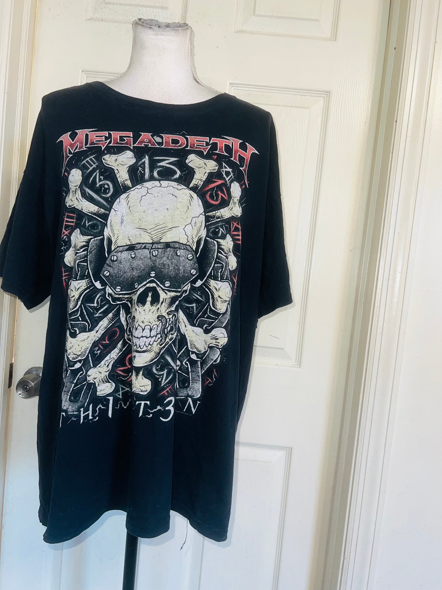 Megadeath American Vintage Oversized Distressed Tee