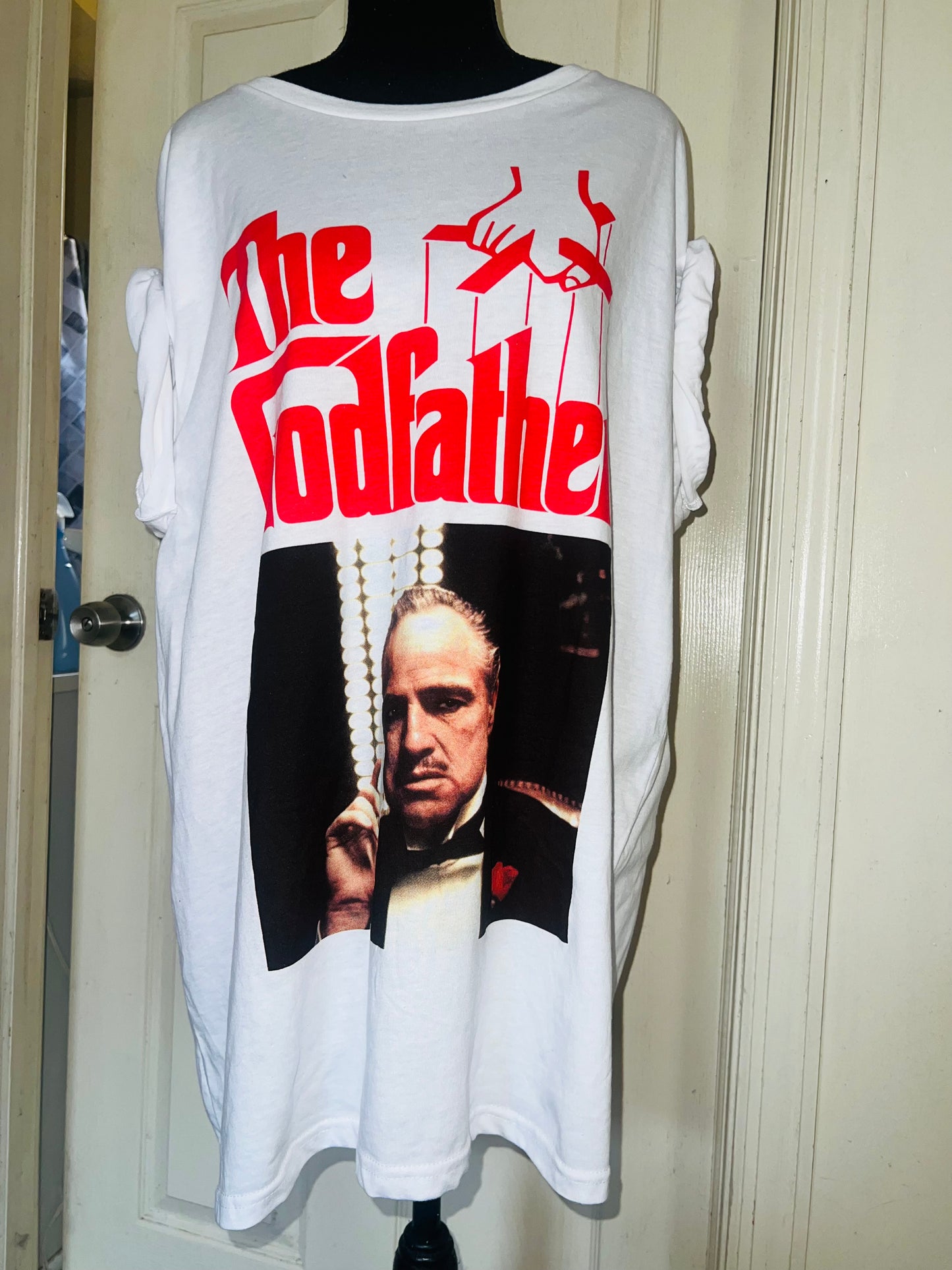 The Godfather Oversized Distressed Tee