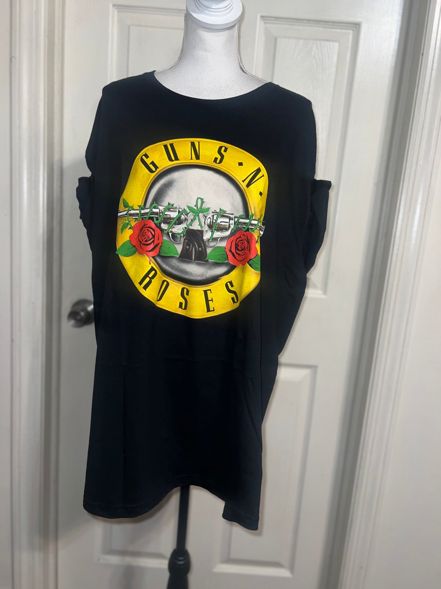 Guns n Roses Oversized Distressed Tee