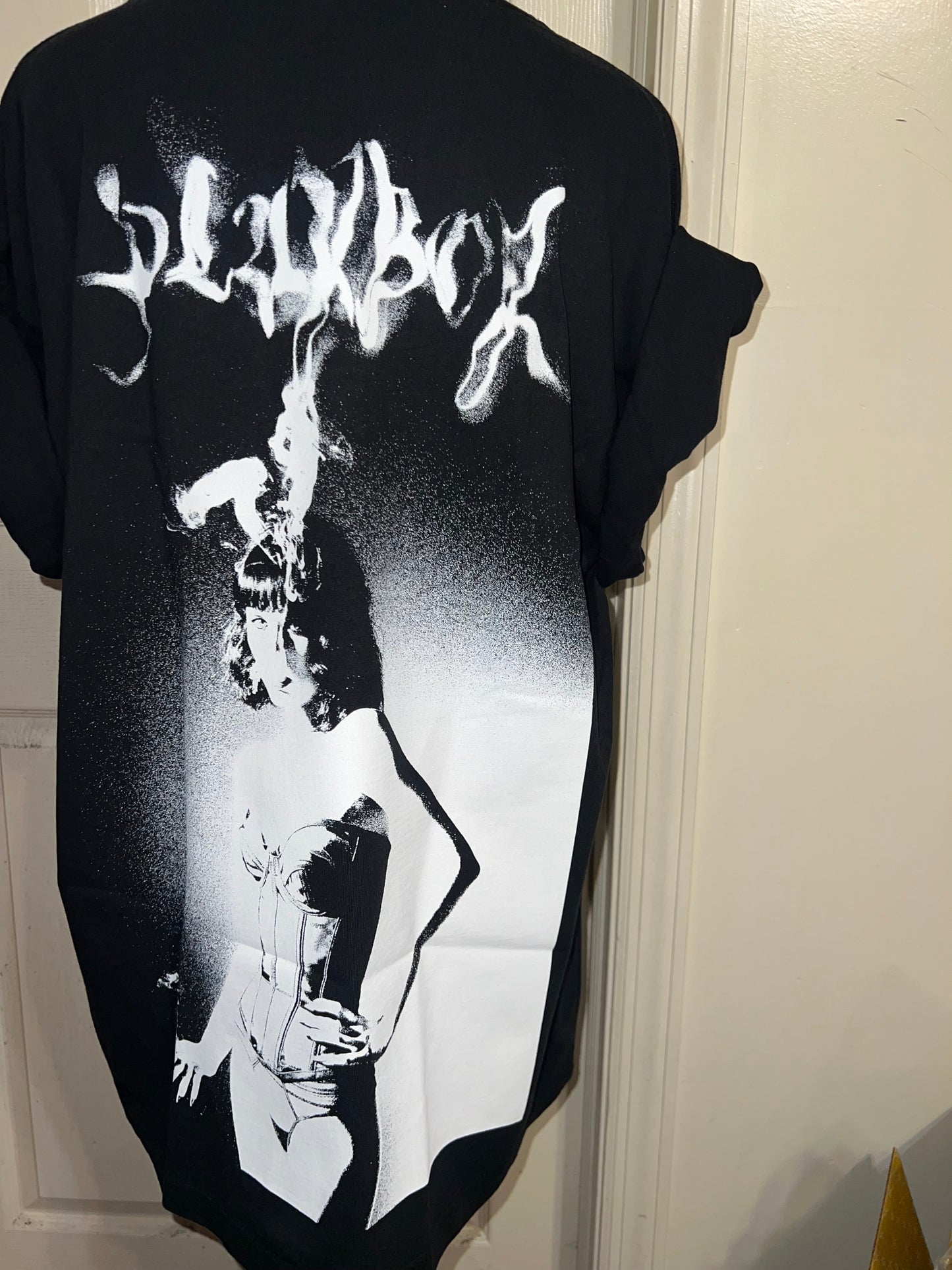 Playboy Double Sided Oversized Distressed T-Shirt