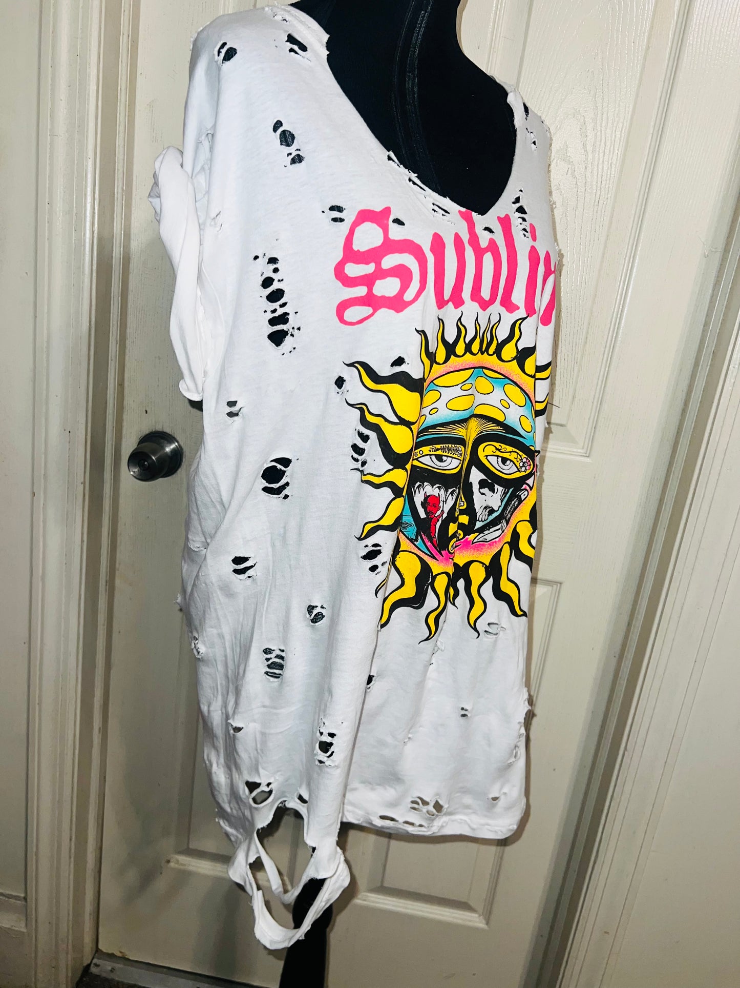 Sublime Oversized Distressed Tee