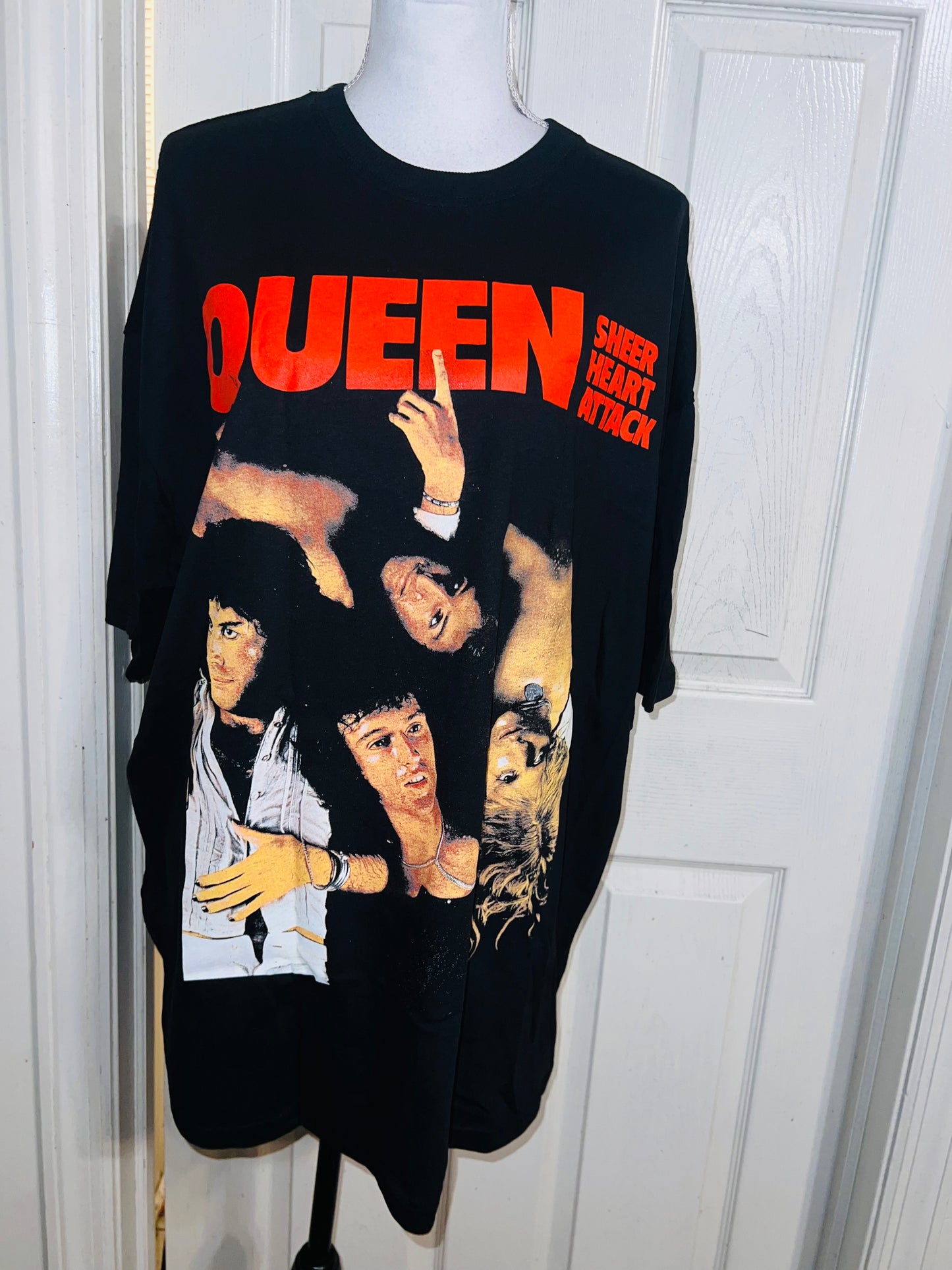Queen Oversized Distressed Tee