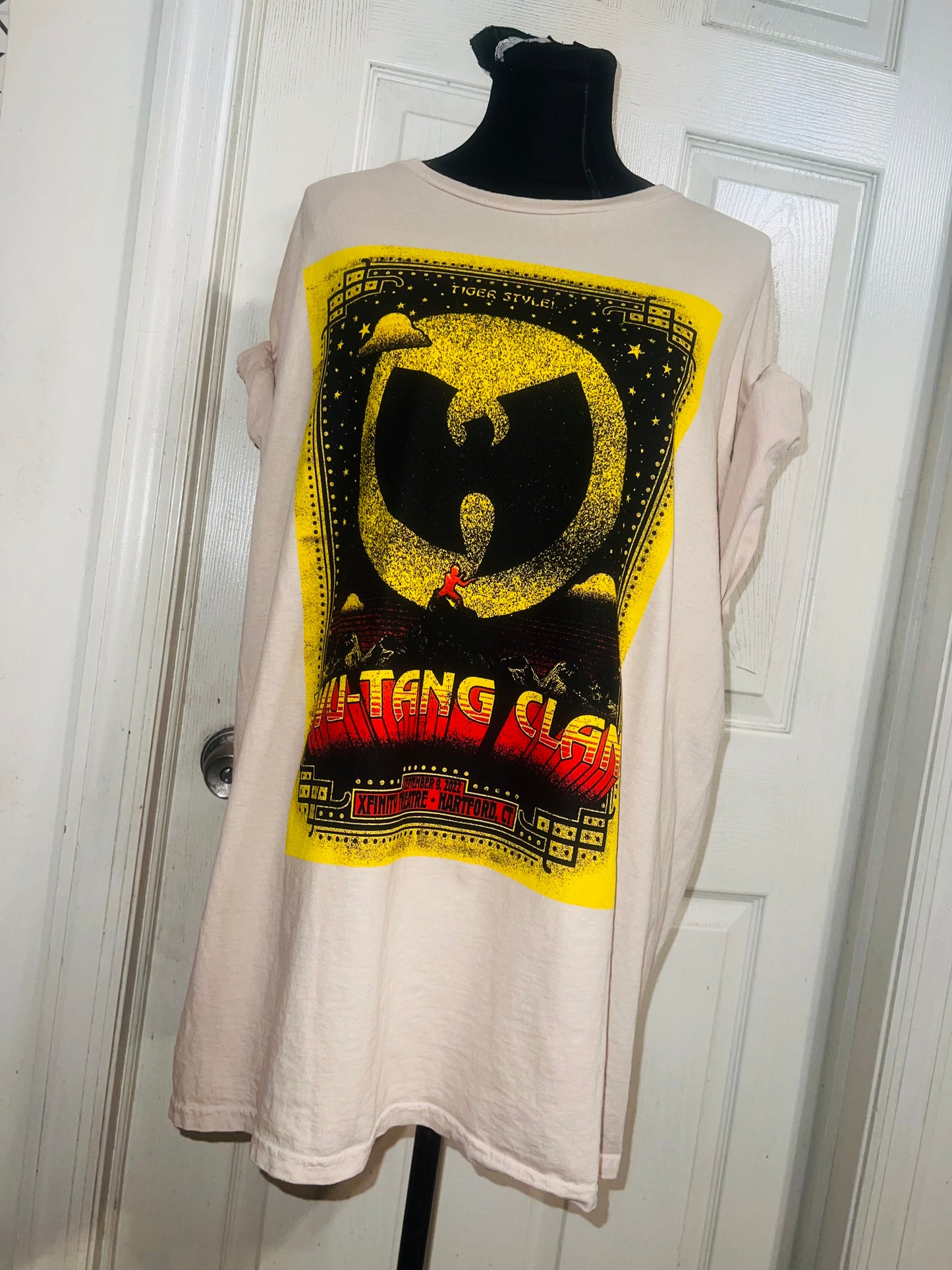 The Wu-Tang Clan Oversized Distressed Tee
