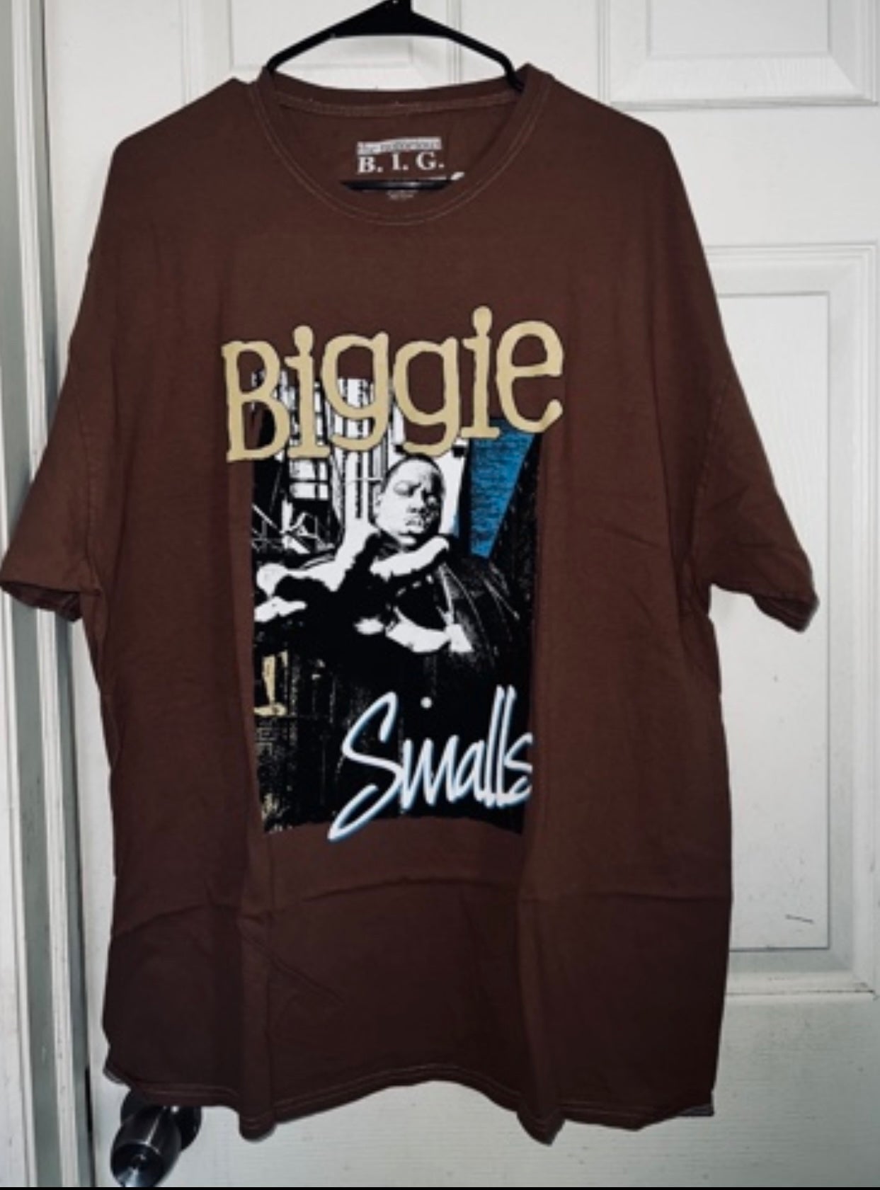 Biggie Smalls Oversized Distressed T-Shirt