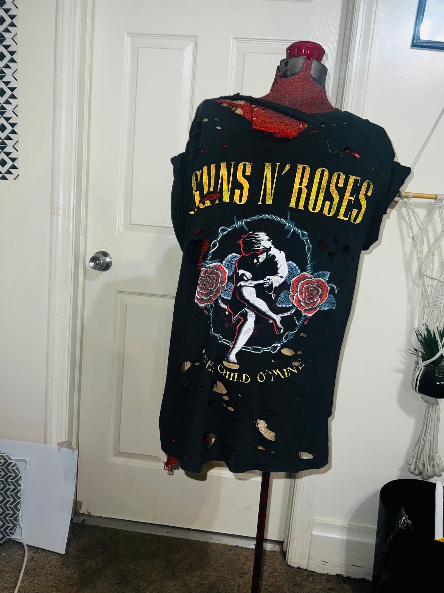 Guns n’ Roses Oversized Distressed Tee