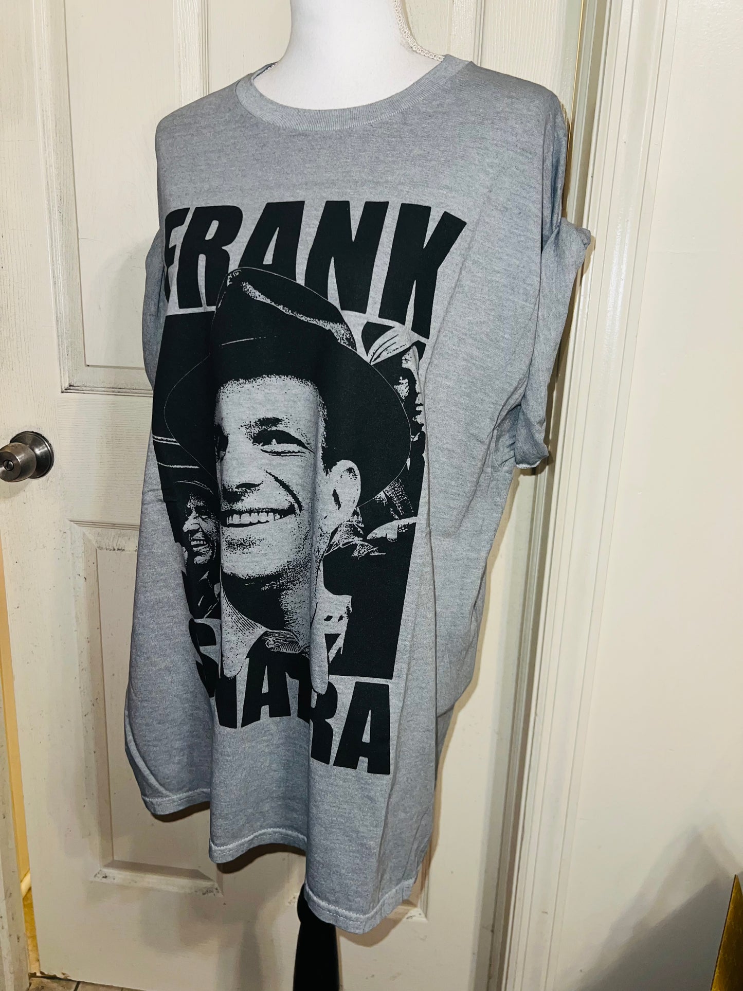 Frank Sinatra Oversized Distressed Tee