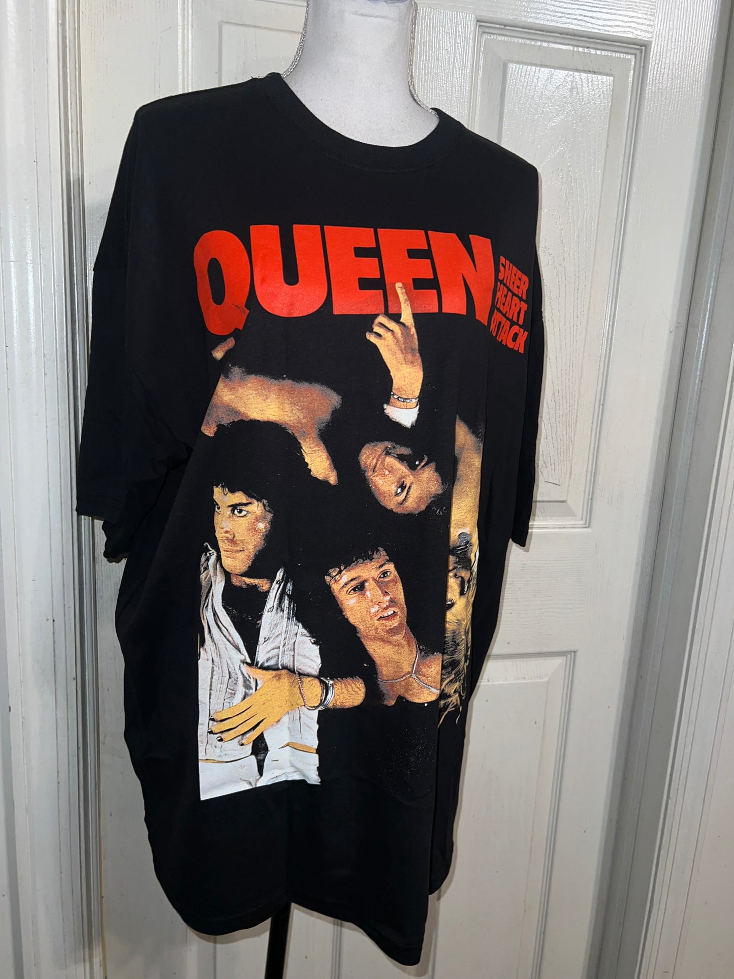 Queen Oversized Distressed Tee
