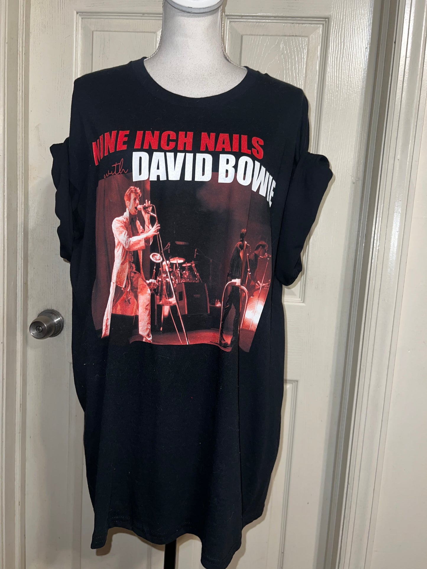 Nine Inch Nails and David Bowie Oversized Tee