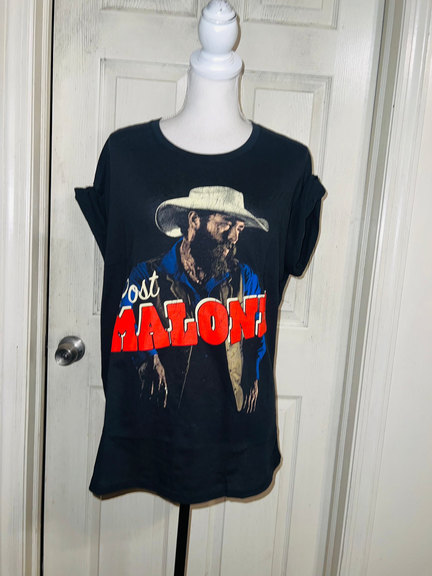 Post Malone Oversized Distressed Tee