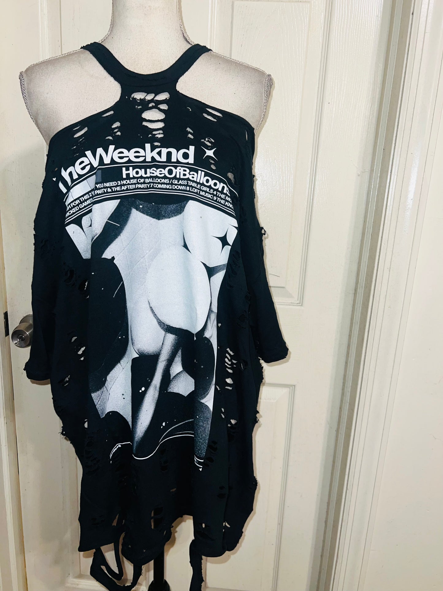 The Weeknd HOB Oversized Distressed Tee