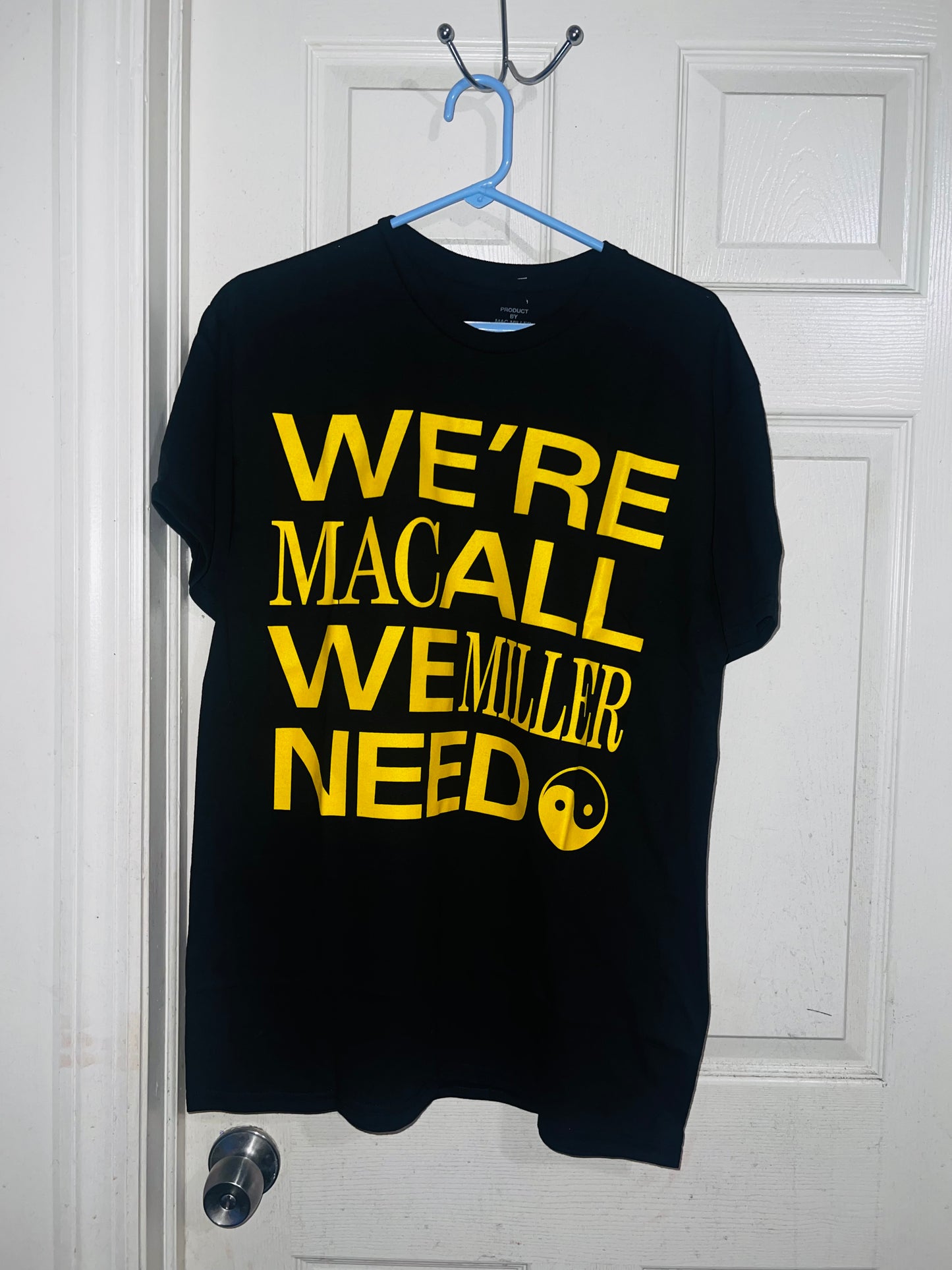 Mac Miller Oversized Distressed Tee