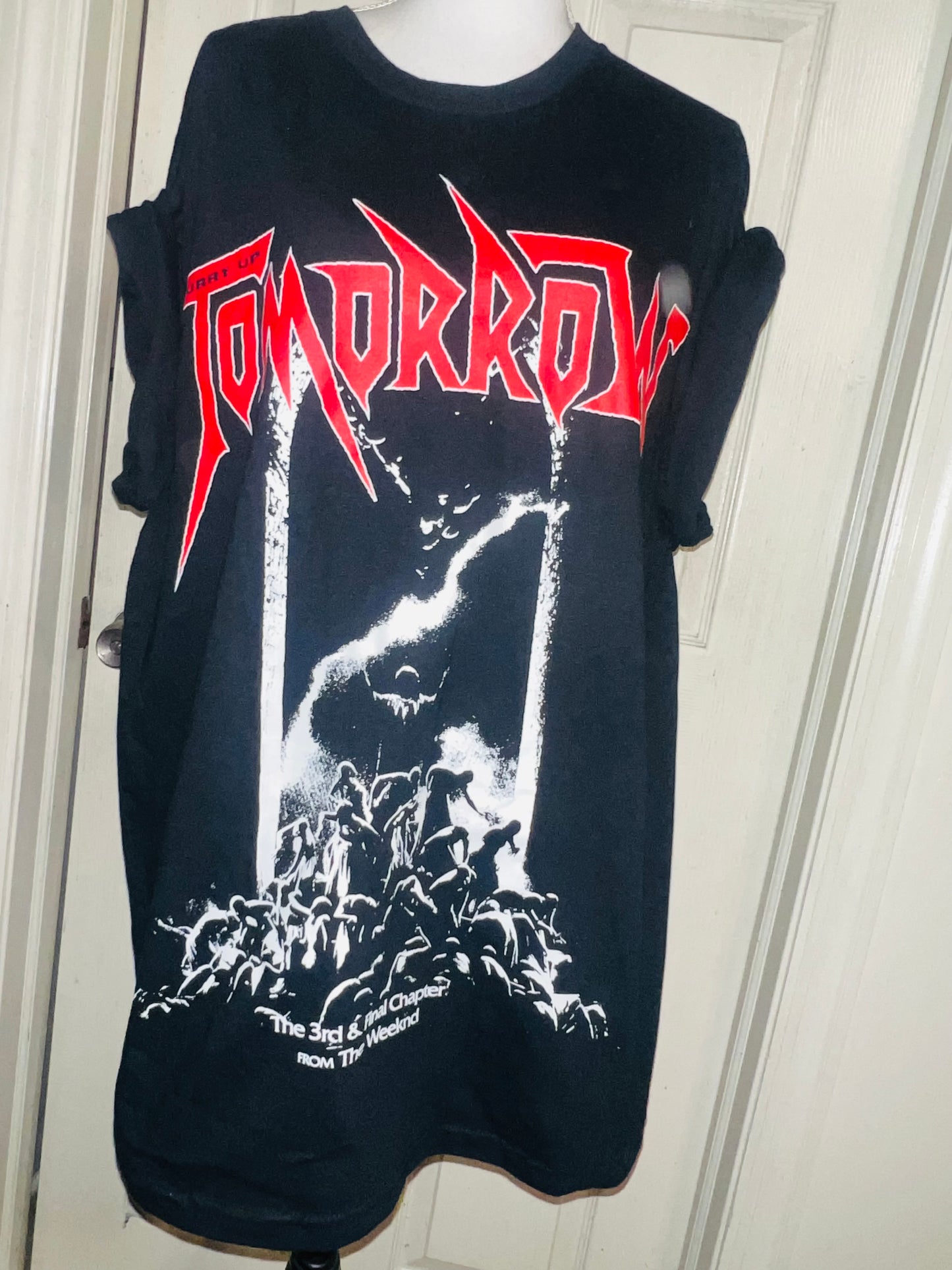 The Weeknd Oversized Distressed Tee