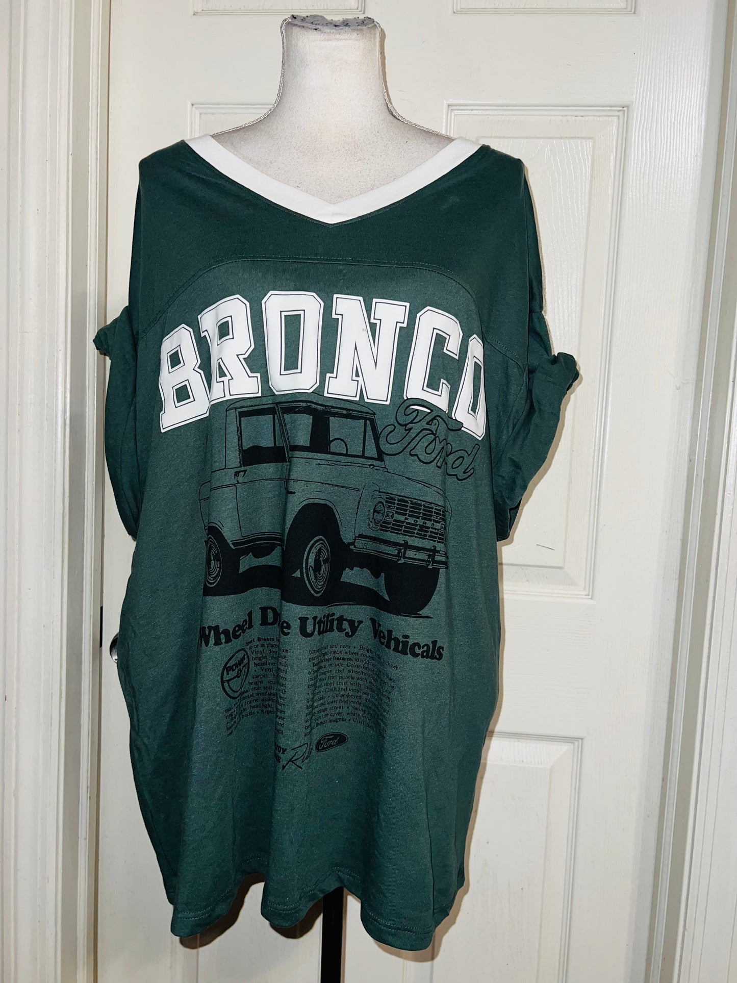 Ford Bronco Oversized Distressed Tee