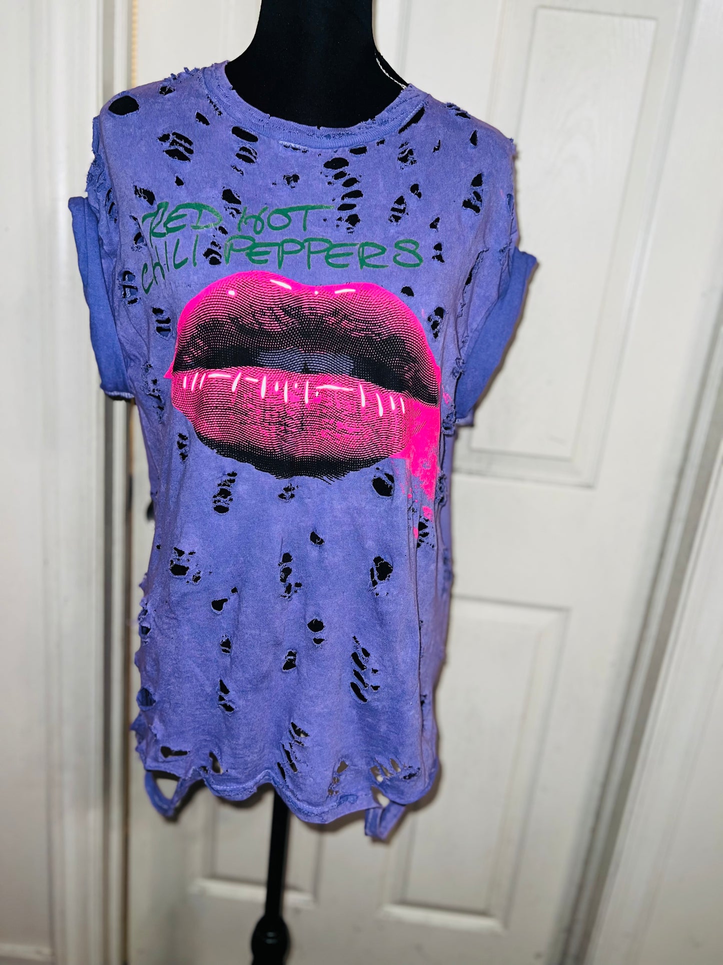 Backstreet Boys Oversized Distressed Tee