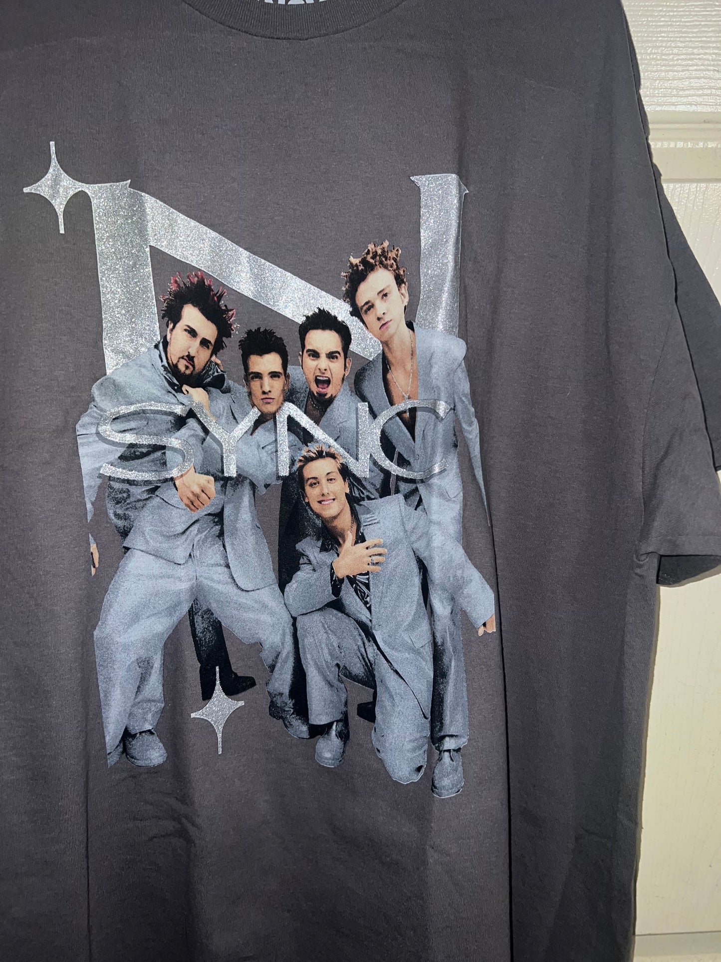 NSYNC Oversized Distressed Tee