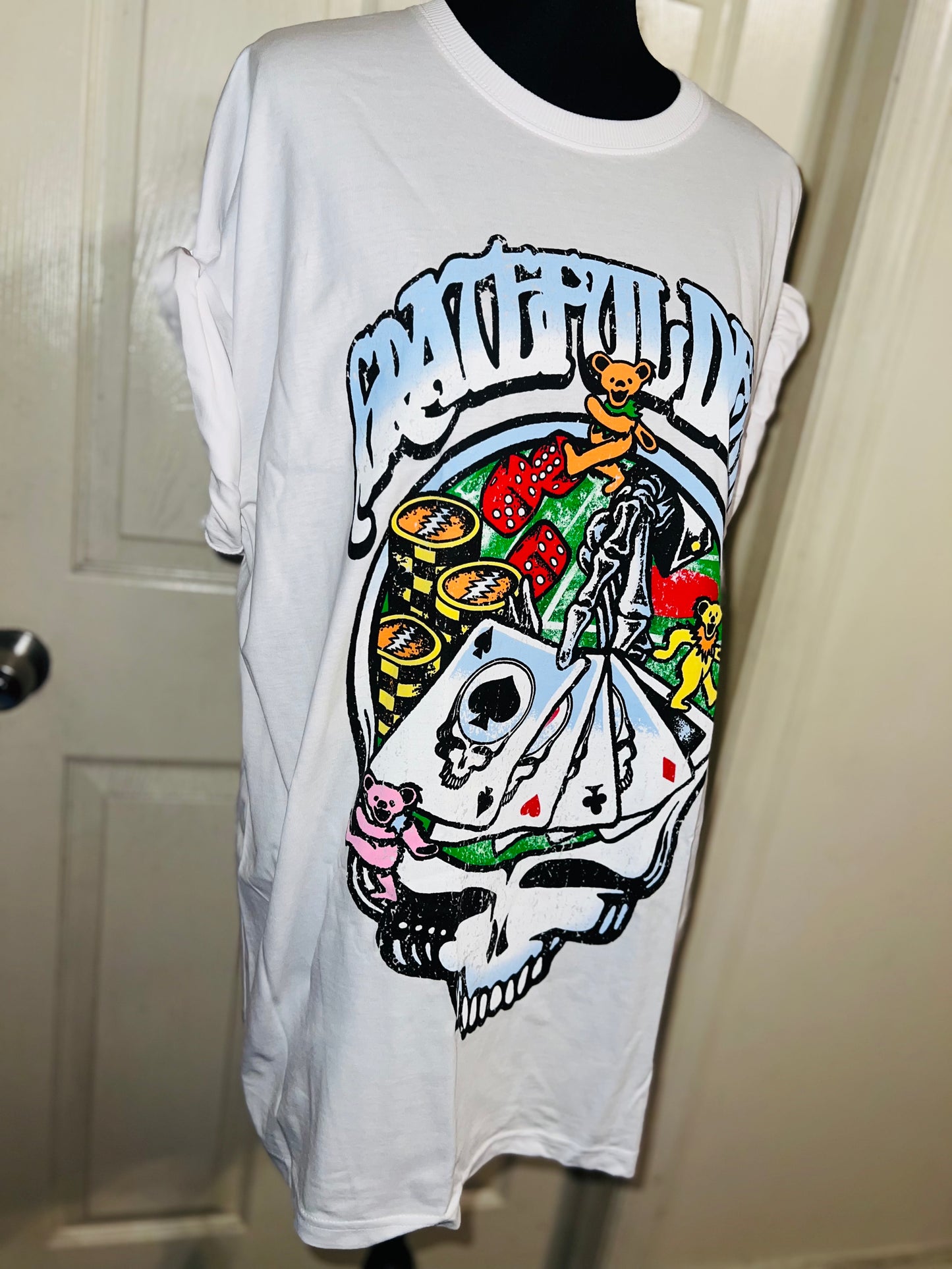 Grateful Dead Oversized Distressed Tee