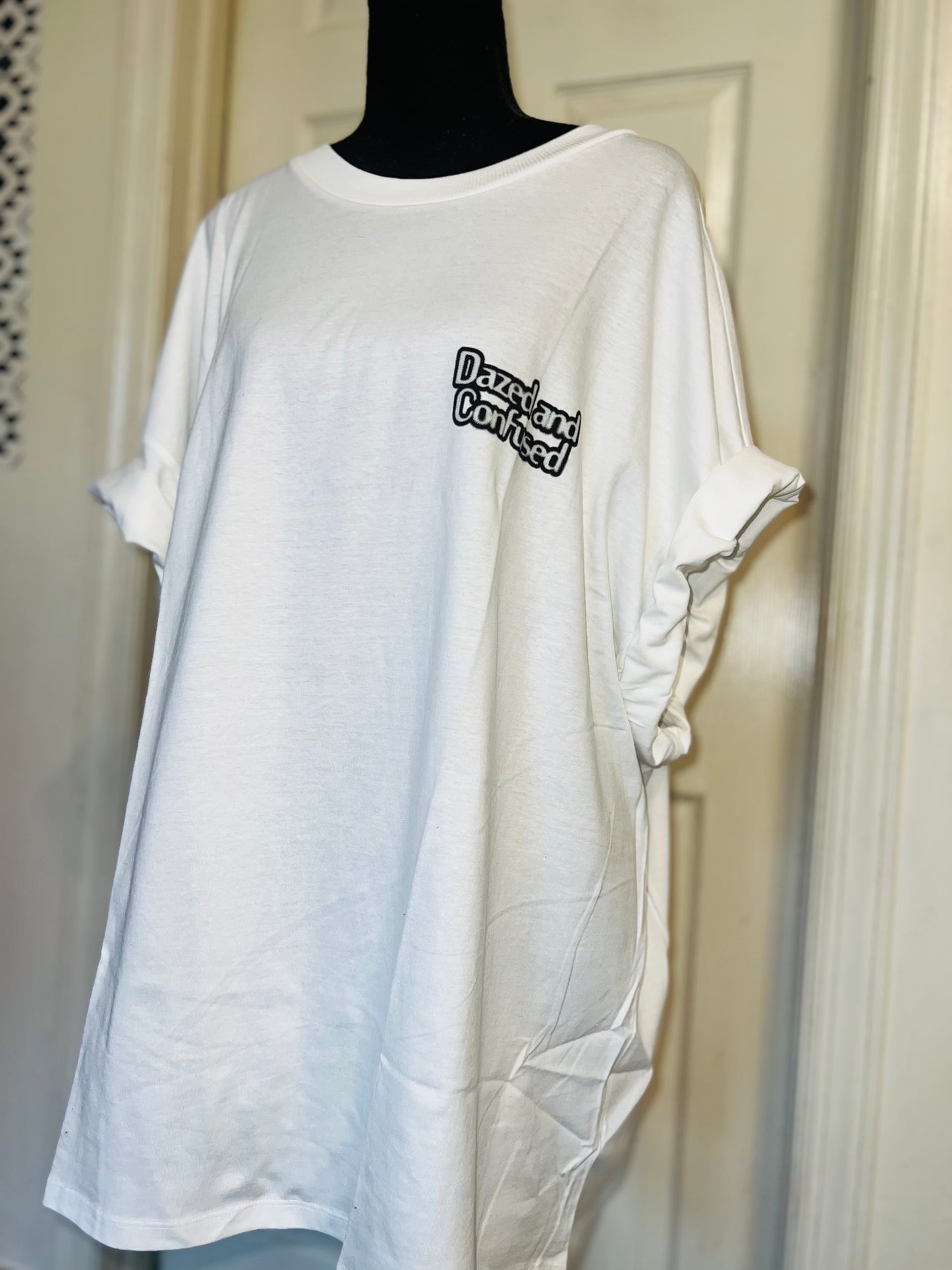 Dazed and Confused Double Sided Distressed Tee