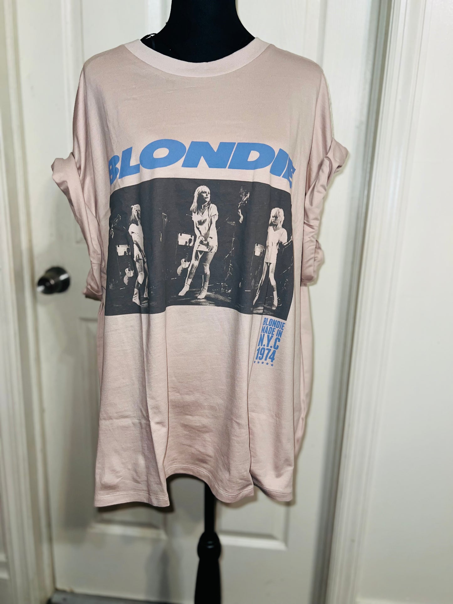 Blondie Oversized Distressed Tee