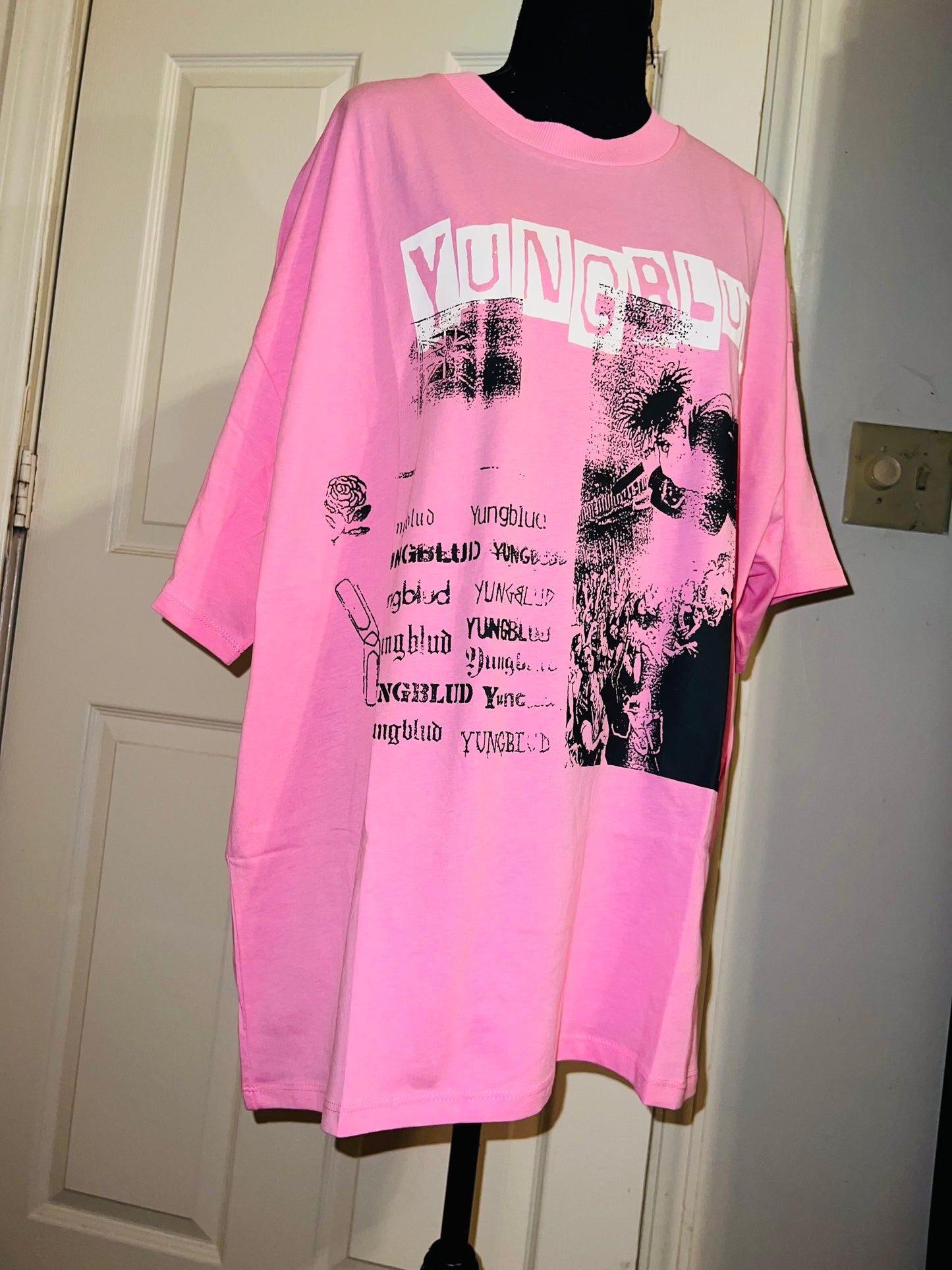 Yungblud Oversized Distressed Tee